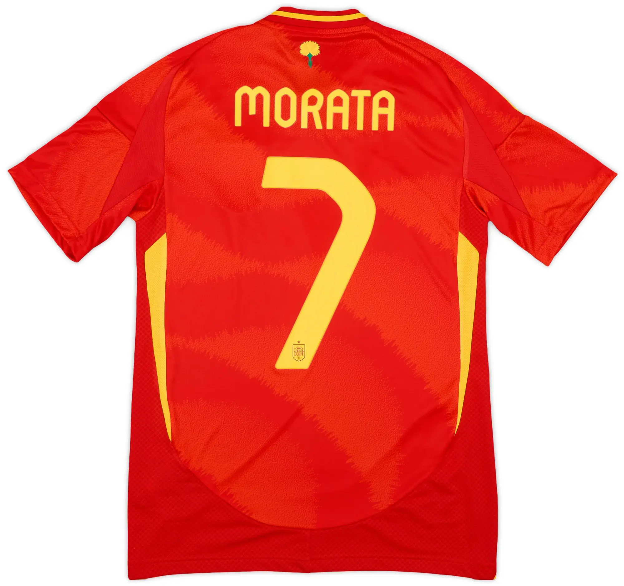 adidas 2024-25 Spain Home Shirt Morata #7 (XS)