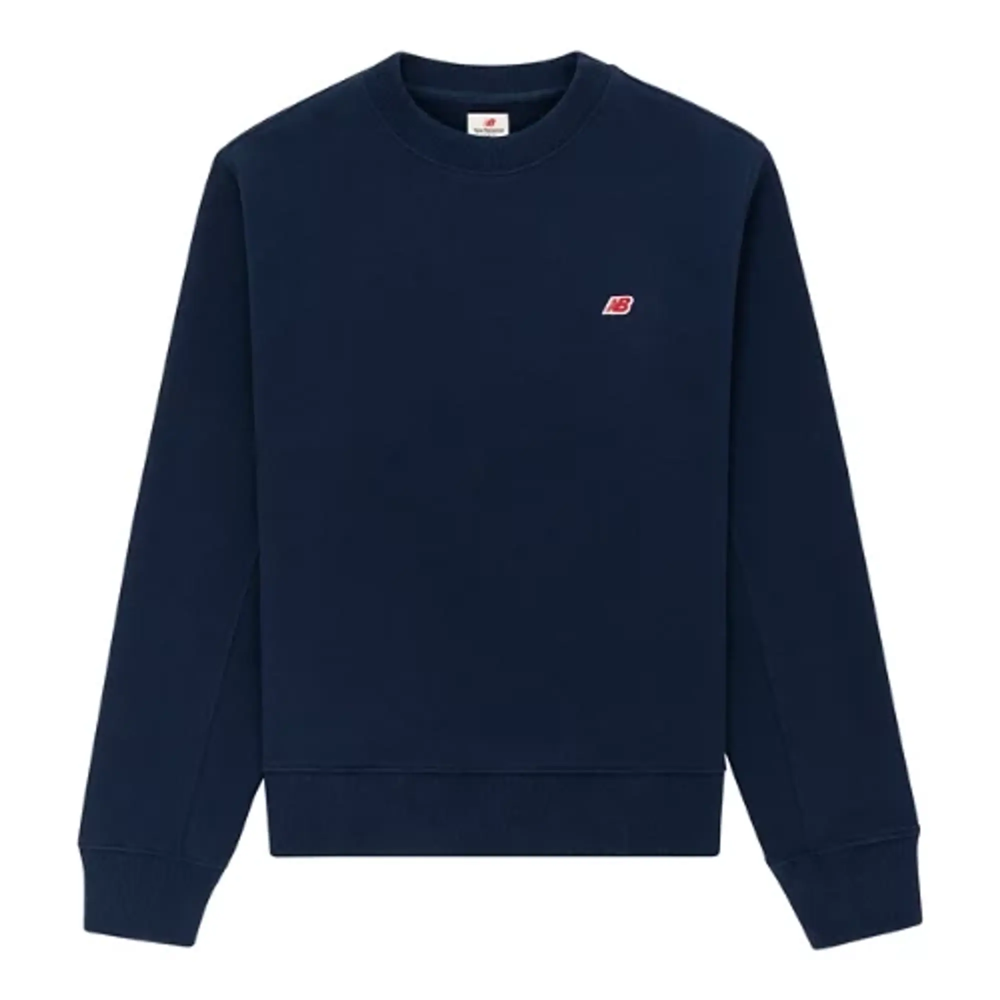 New Balance Unisex MADE in USA Core Crewneck Sweatshirt in Blue Fleece