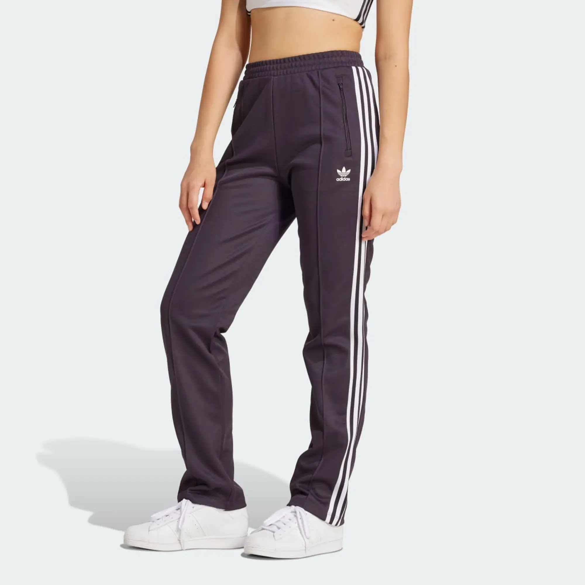 Adidas Originals Adicolour Classics Track Pants In Maroon-Black