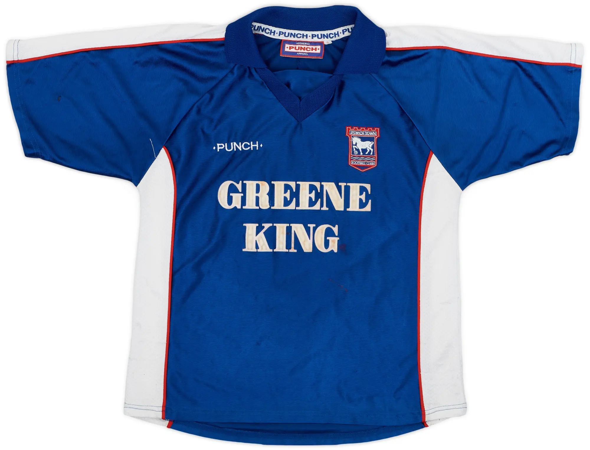 1999-01 Ipswich Home Shirt - 3/10 - (S)