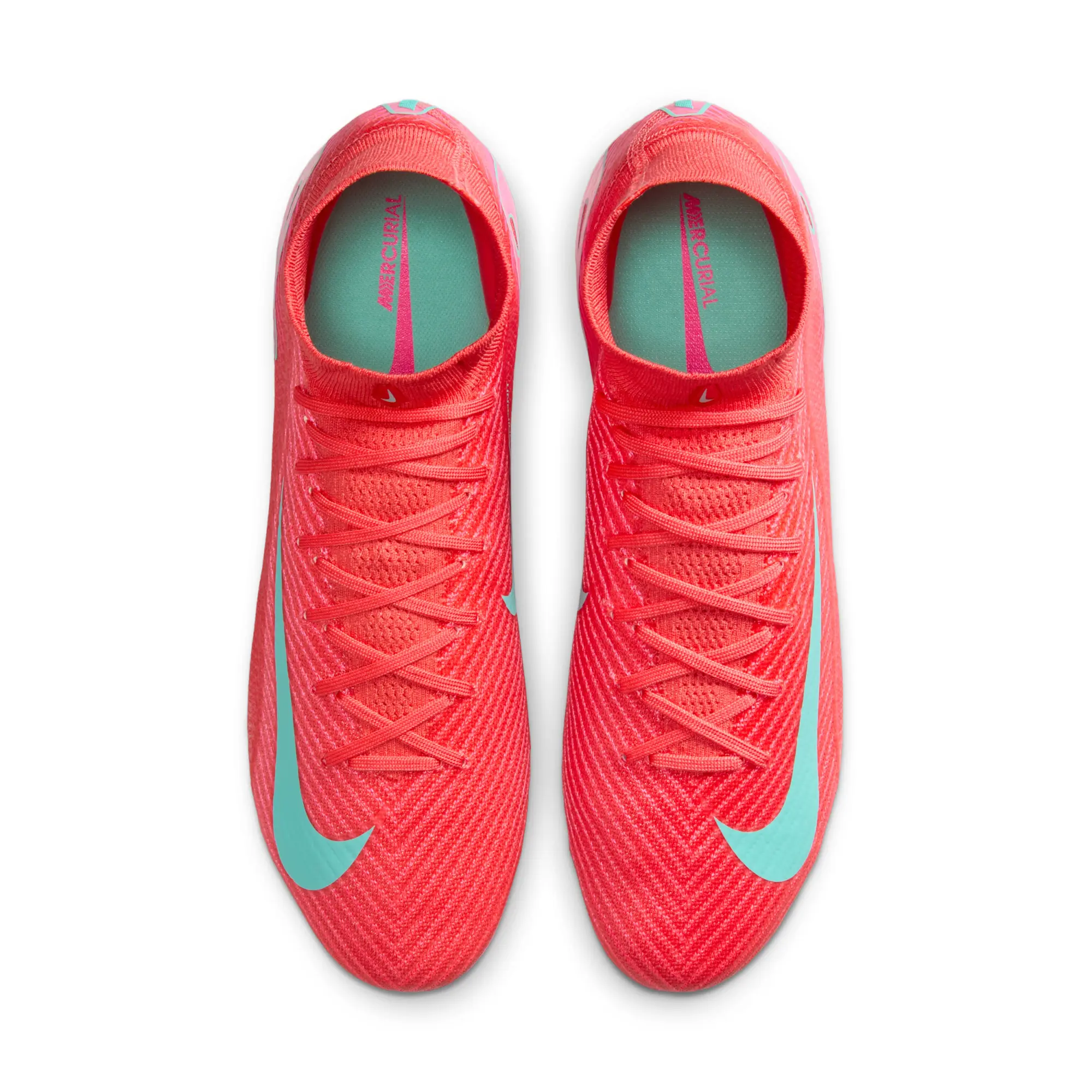 Nike Air Zoom Mercurial Superfly 10 Elite Sg-Pro Mad Energy - Ember Glow/Aurora Green - ['Red']