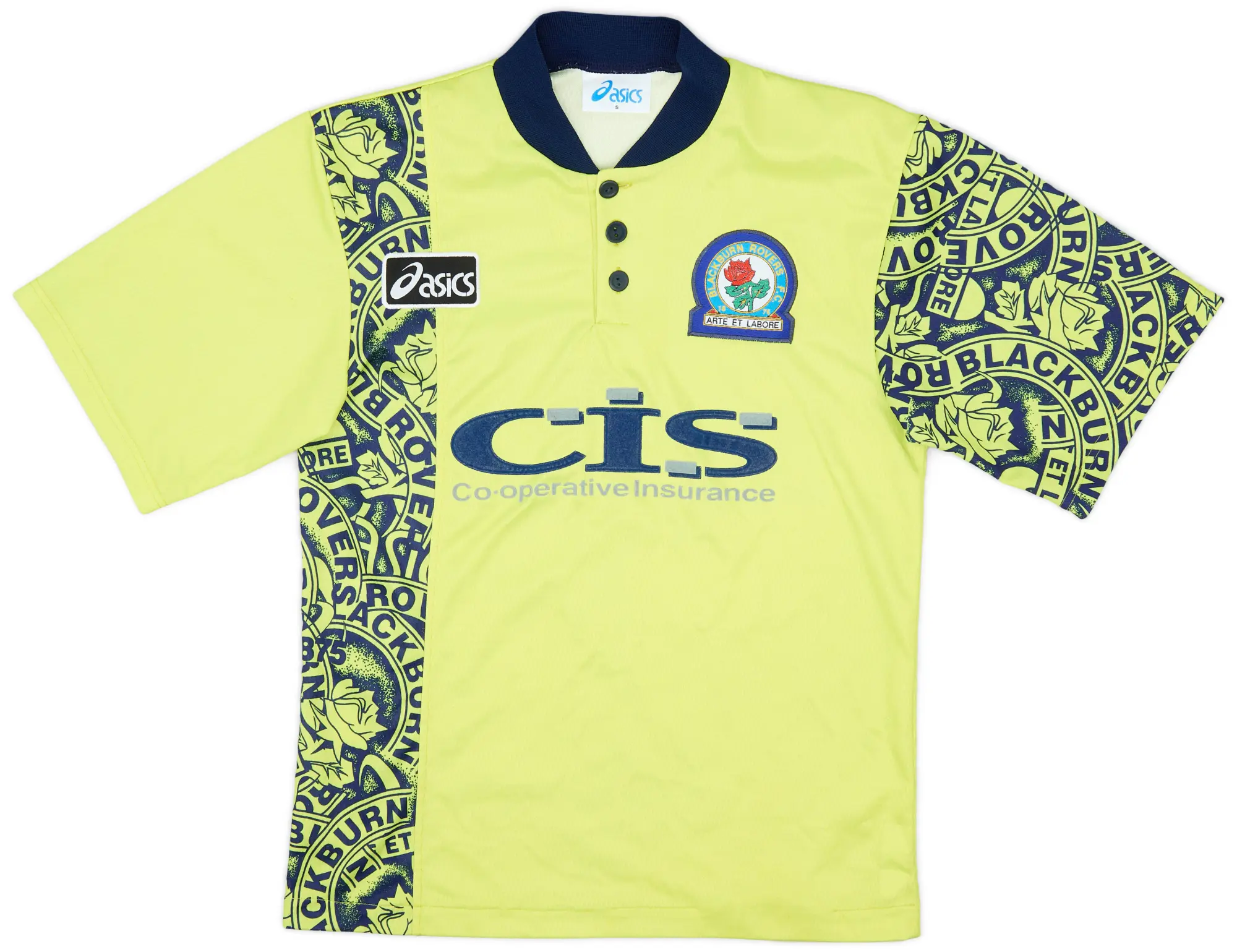 Asics 1996-97 Blackburn Away Shirt Duff #32 - 7/10 - (S)
