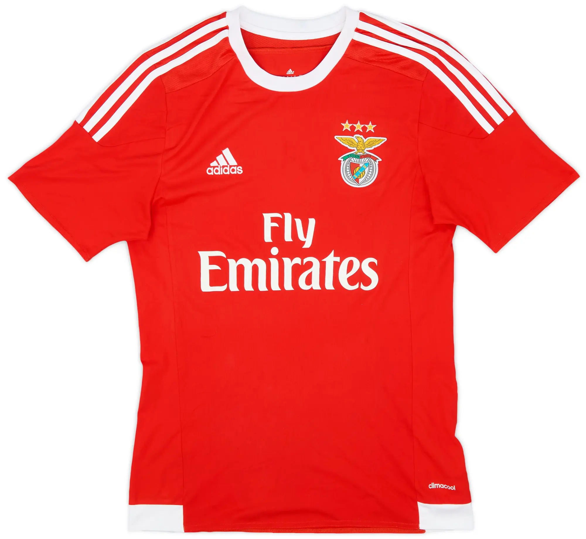 adidas 2015-16 Benfica Home Shirt V. Lindelof #14 - 8/10 - (S)