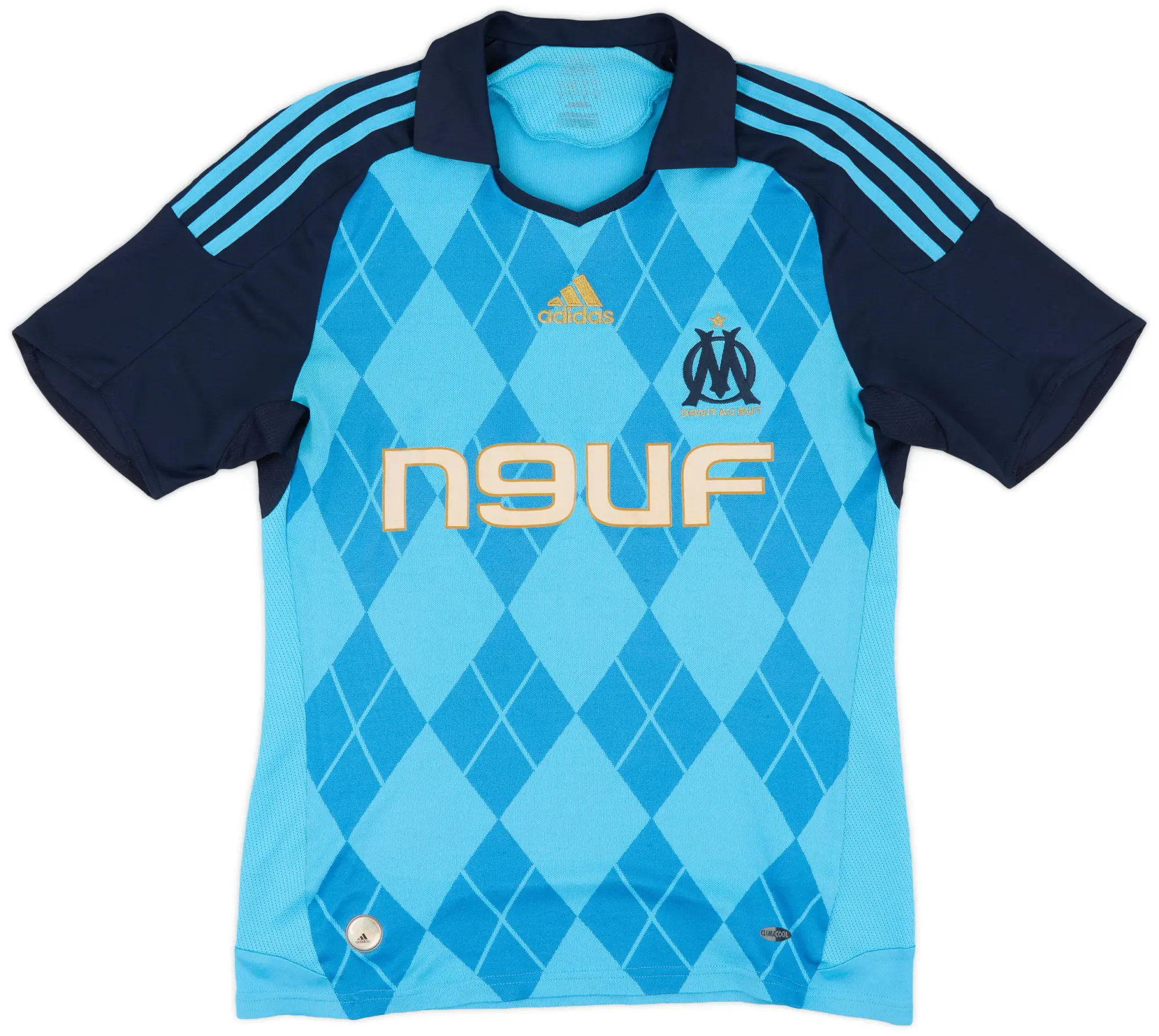 adidas 2008-09 Olympique Marseille Away Shirt Ben Arfa #20 - 7/10 - (S)