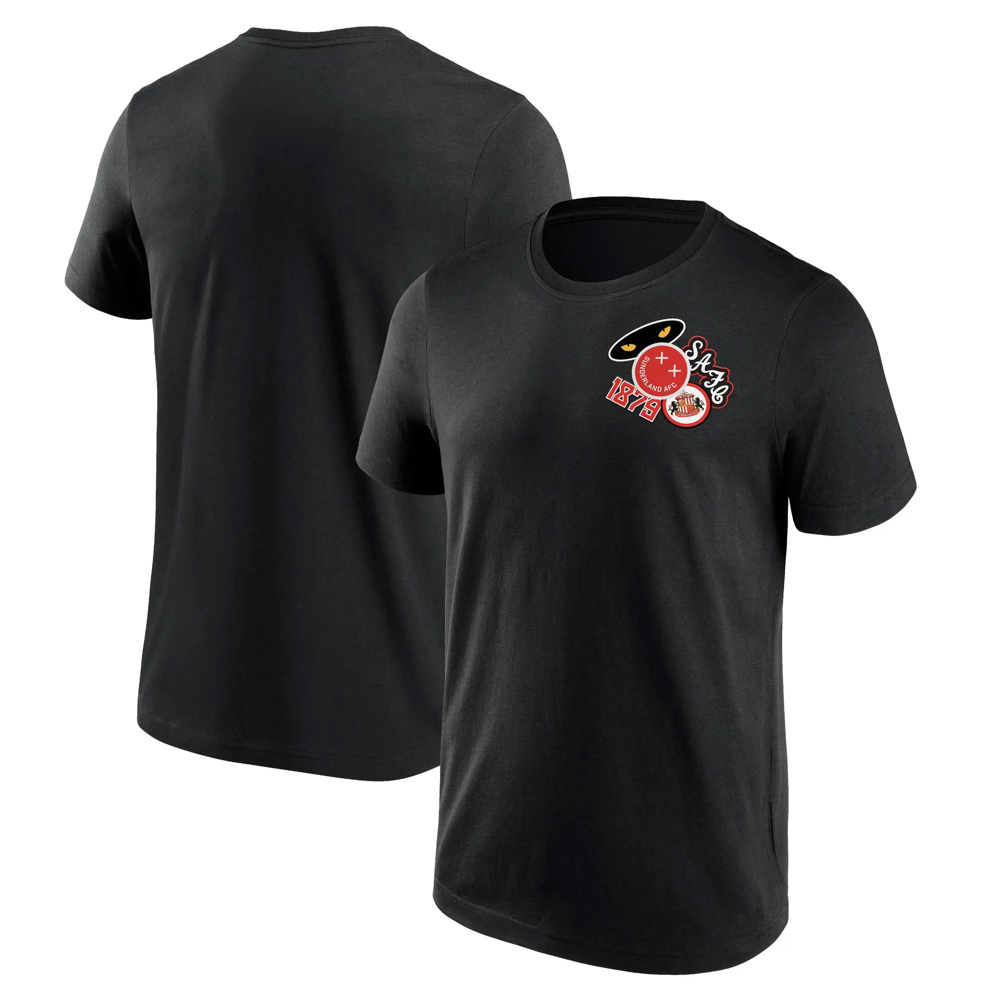 Fanatics Sunderland Collage T-Shirt - Black - Mens