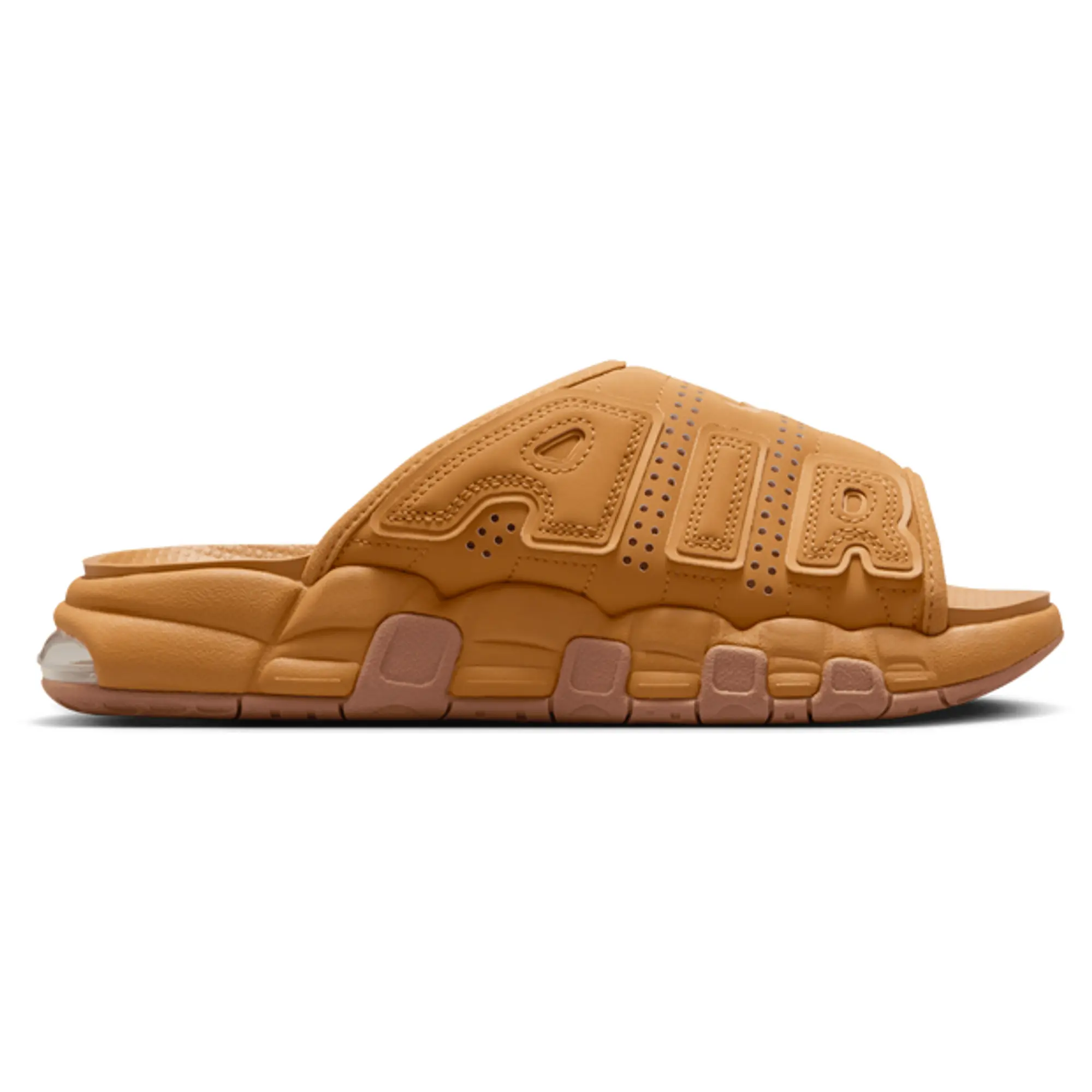 Nike Uptempo Men Flip-Flops and Sandals - Brown