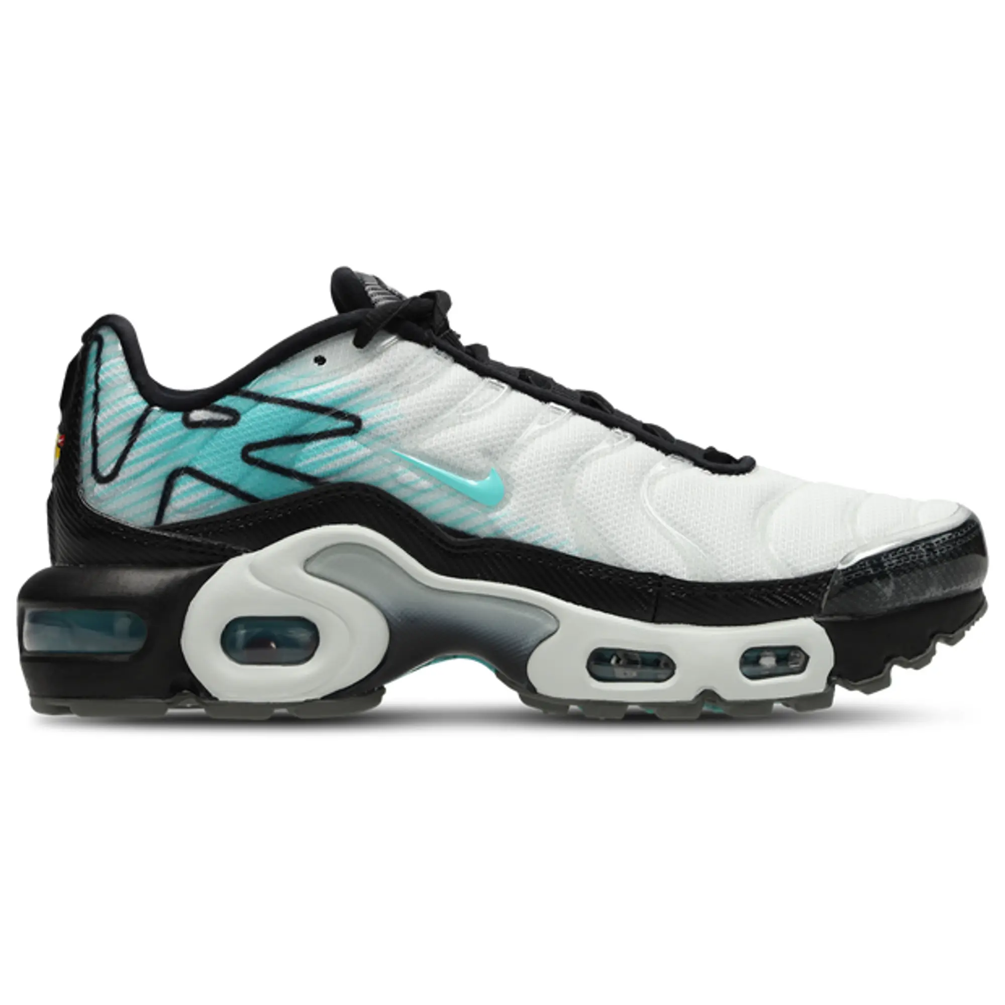 Nike Air Max Plus Older Kids' (Boys') Shoes - White