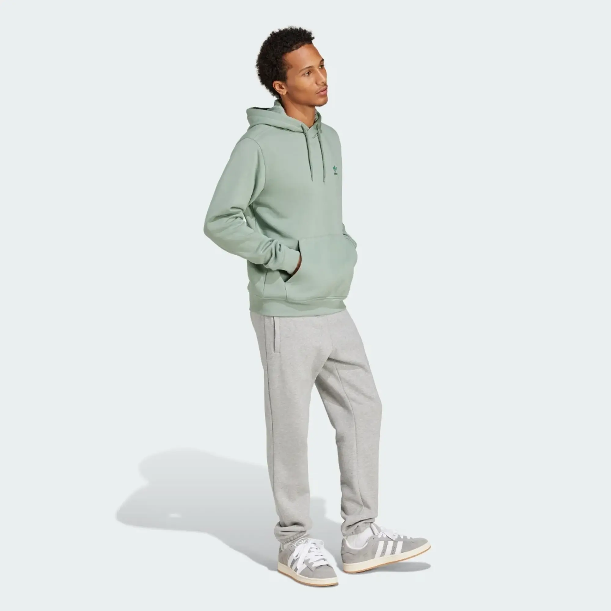 adidas Originals Adidas Essentials Men Hoodies - Green
