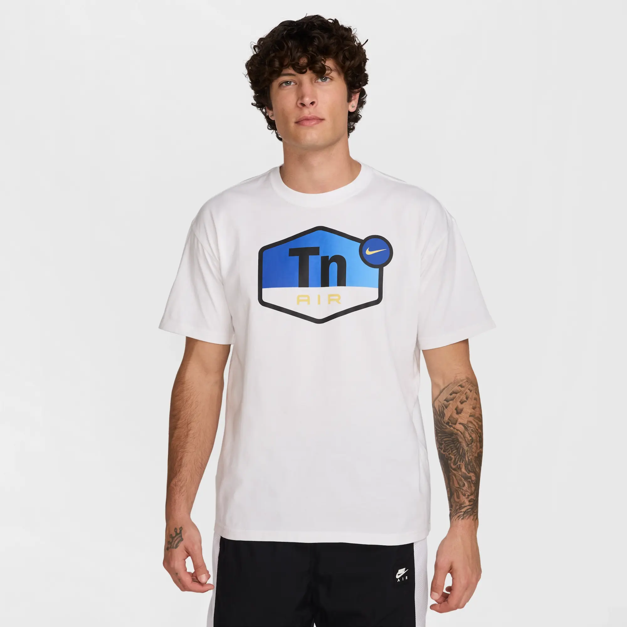 Nike Tuned Men T-Shirts - White