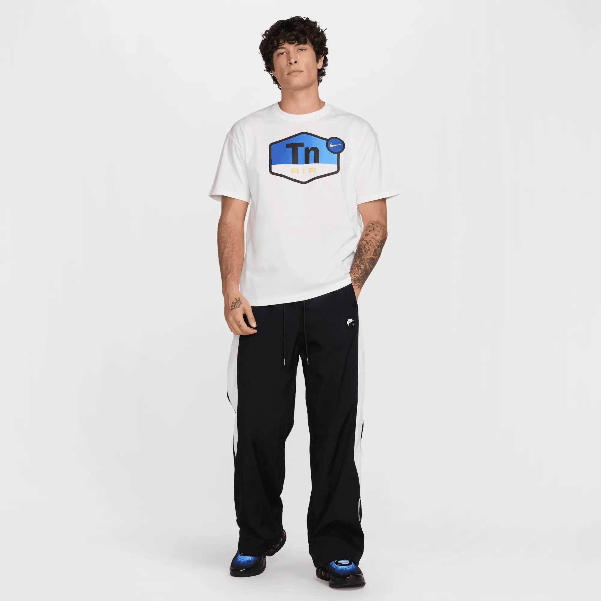 Nike Tuned Men T-Shirts - White