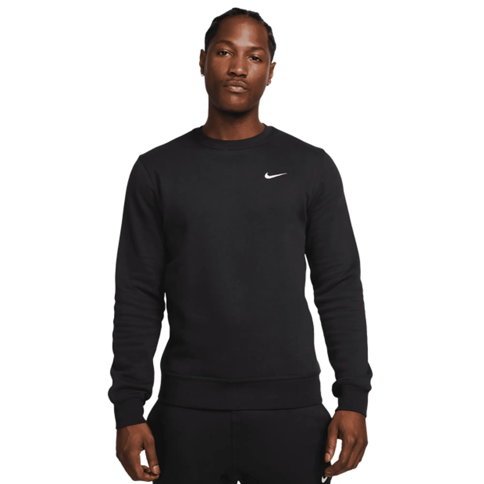 Nike Club Men Sweatshirts - Black