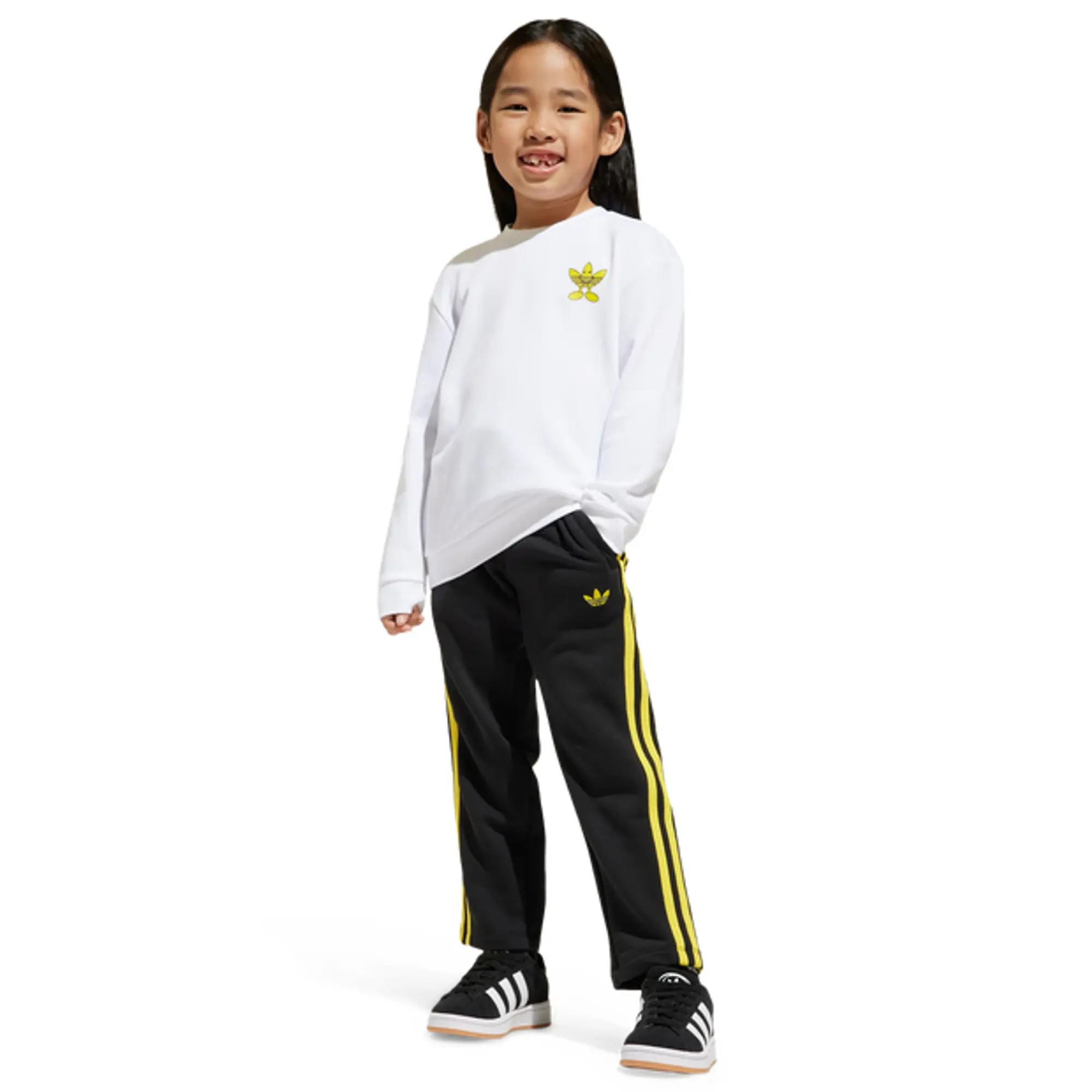 Adidas Smiley Unisex Tracksuits - White