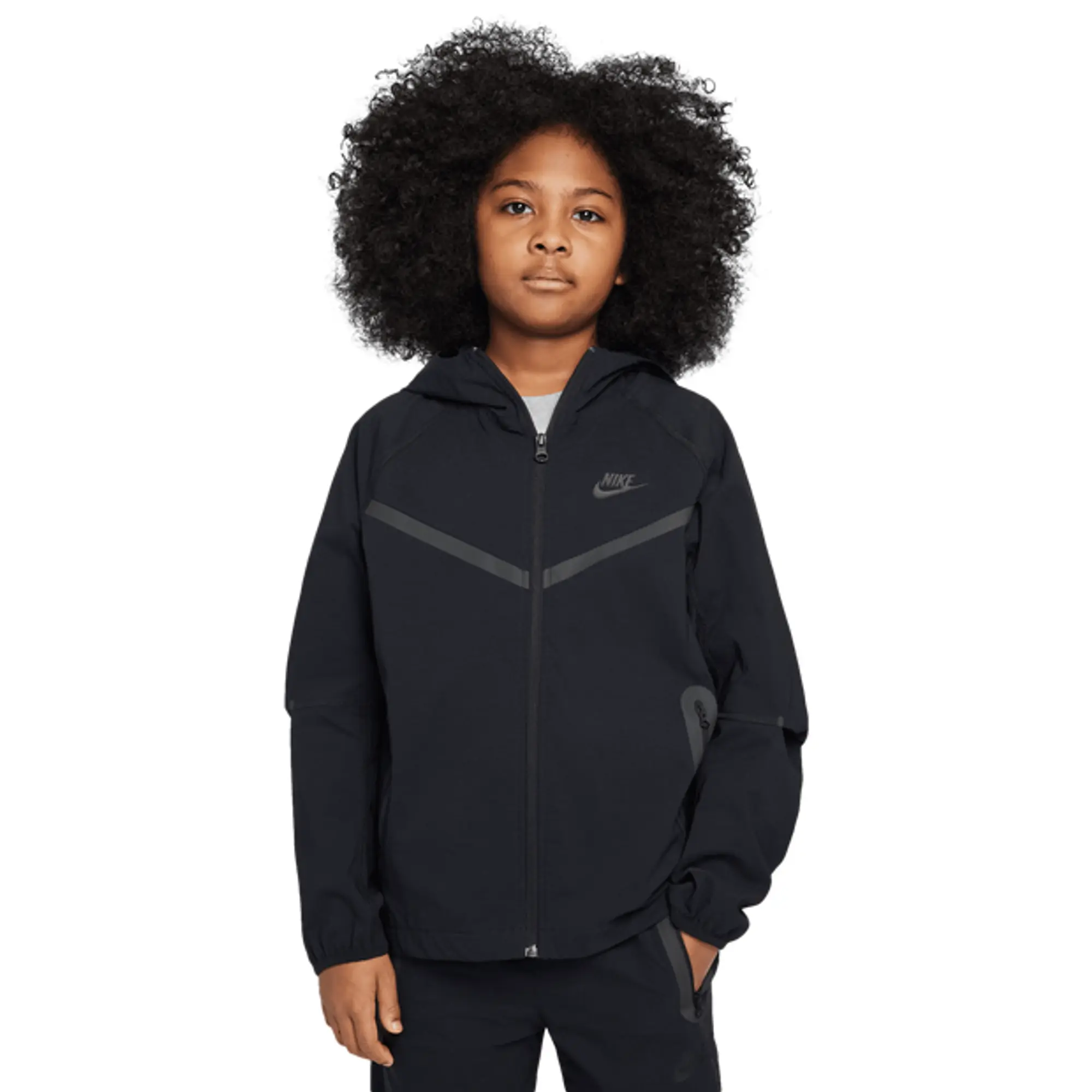 Nike Tech Woven Unisex Track Tops - Black