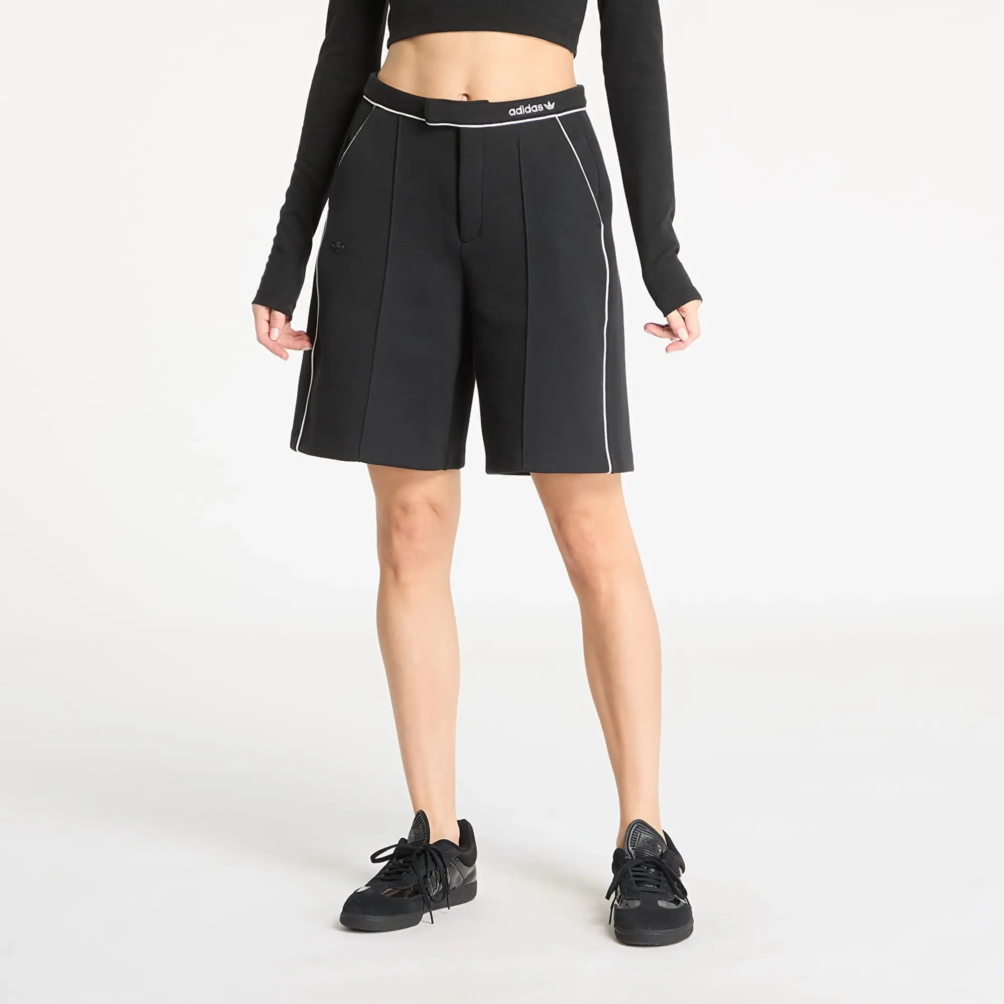 adidas Originals Shorts Adidas Premium Tailored Bermuda Shorts Black M/40