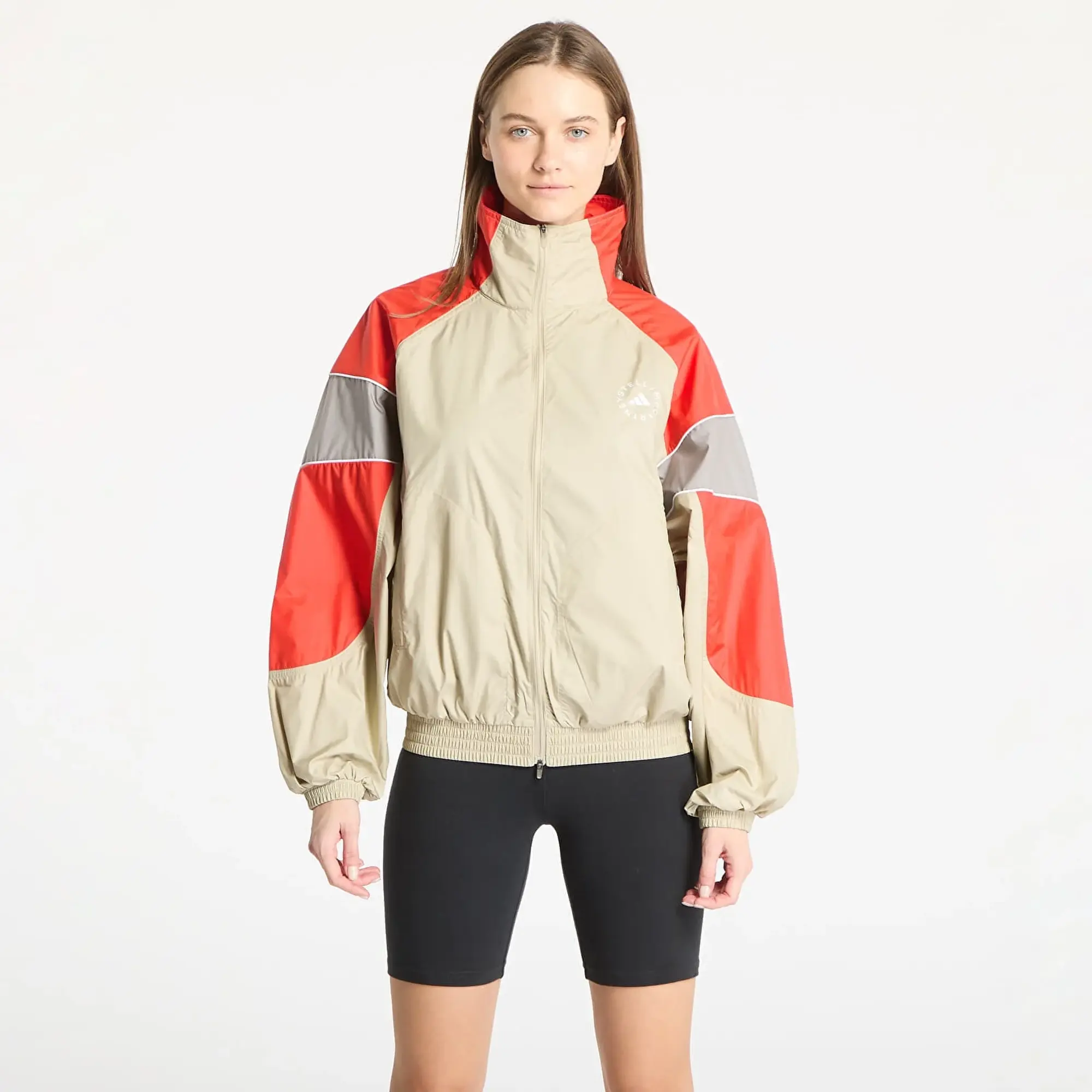 Jacket Adidas By Stella Mccartney Tracktop Desert Sand-Smc/ Active Red Xs