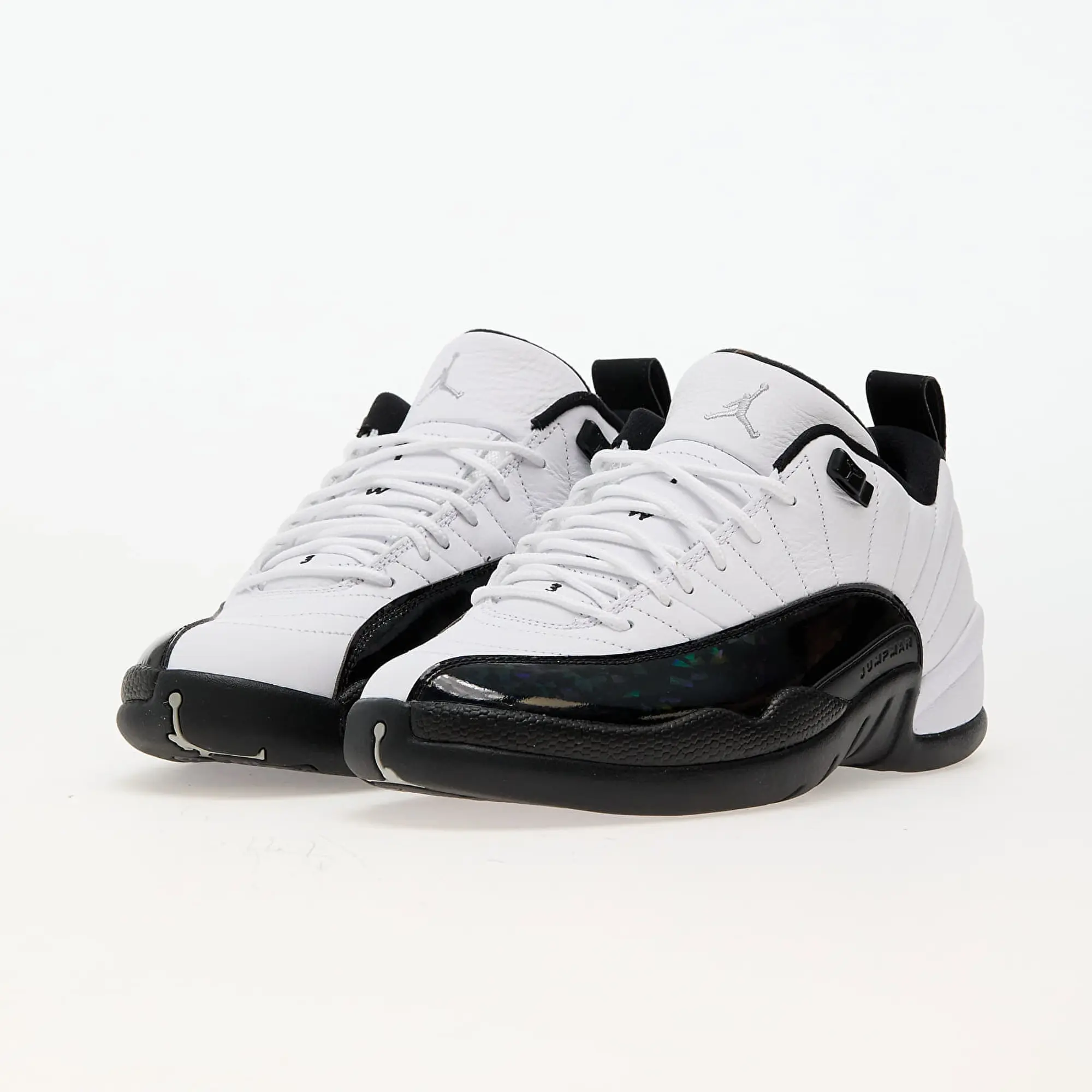 Nike Jordan Sneakers Air Jordan 12 Retro Low White/ Black-Metallic Silver Eur 44
