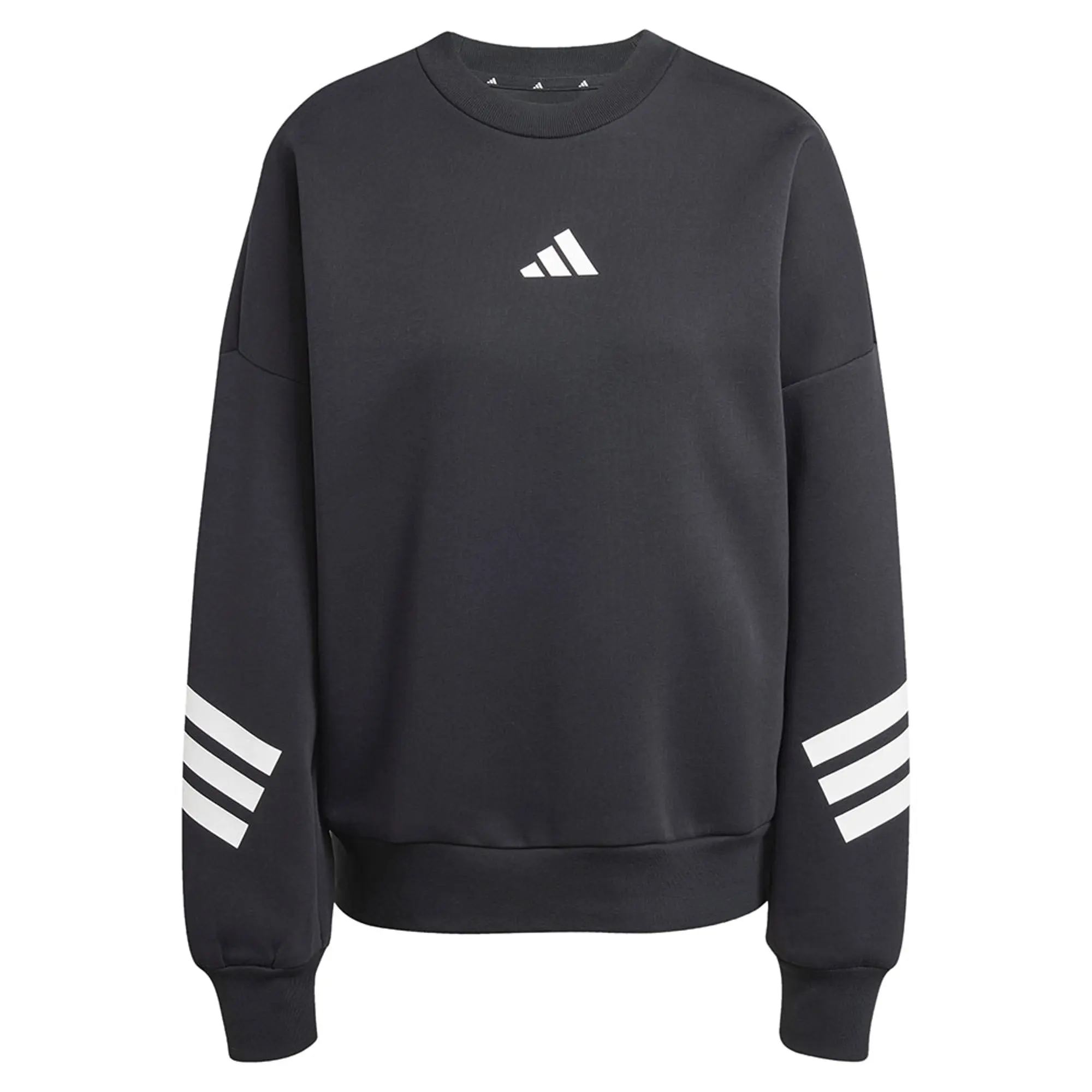 adidas Originals Sweatshirt Adidas Future Icons Three Stripes Sweatshirt Black Xs