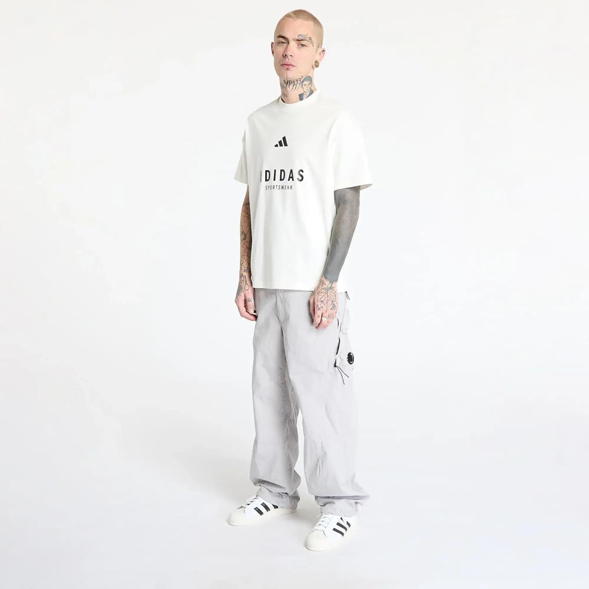 Men's Adidas T-Shirt - White