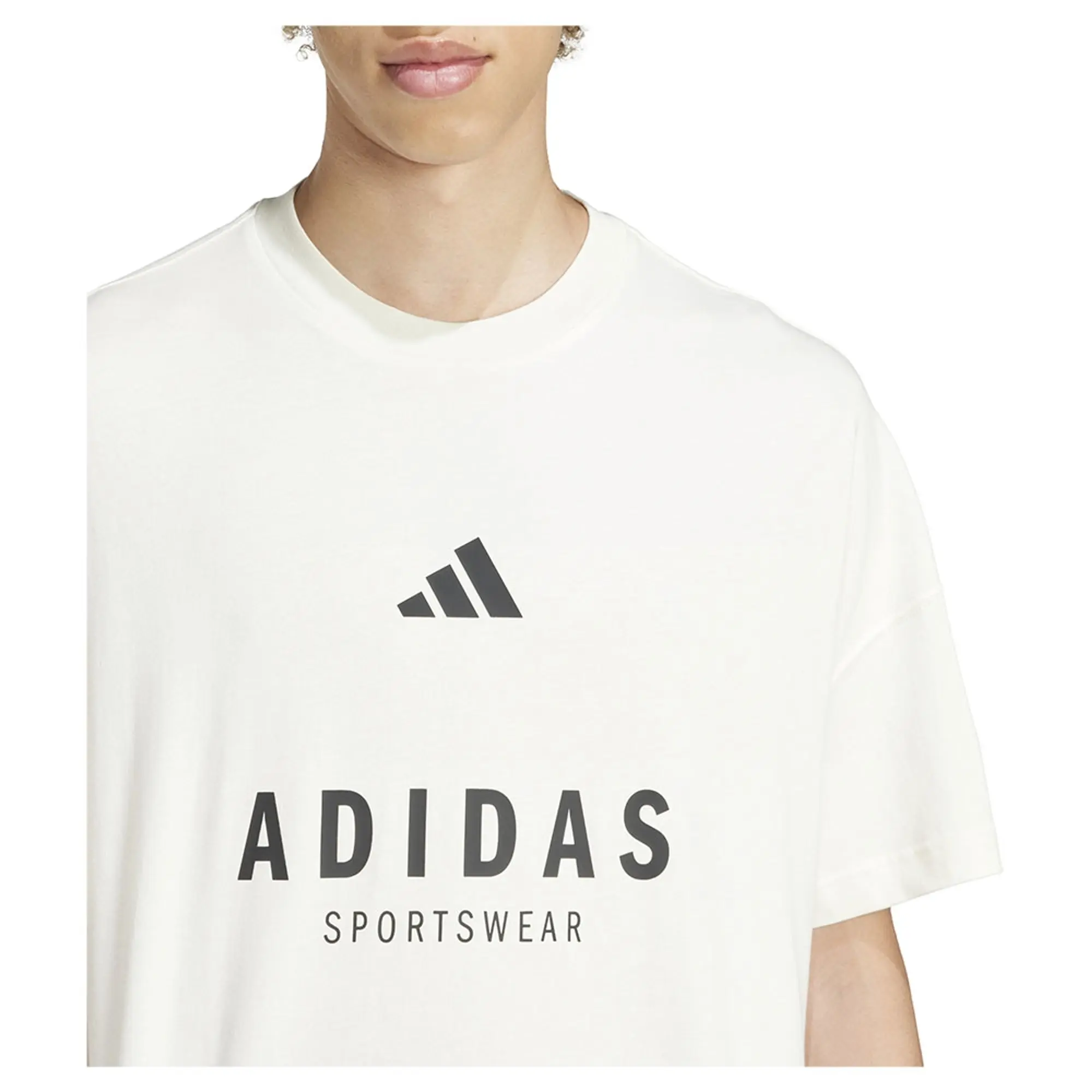 Men's Adidas T-Shirt - White