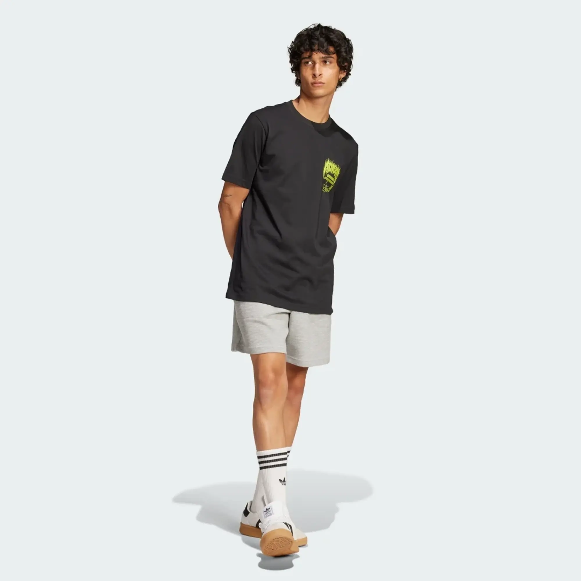 adidas Originals Death Metal T-Shirt, Black