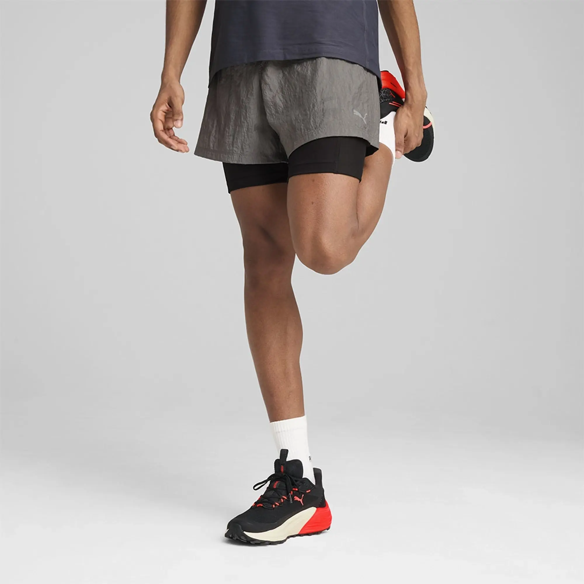 Puma Running Shorts Seasons - ['Grey']