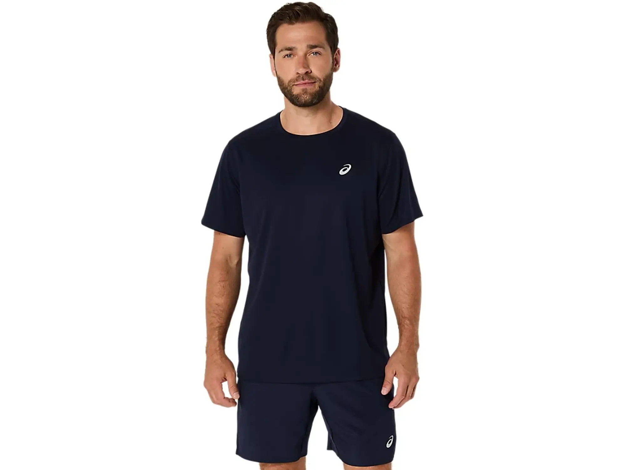 Asics Core Short Sleeved T-Shirt - Navy - Size XL - Navy