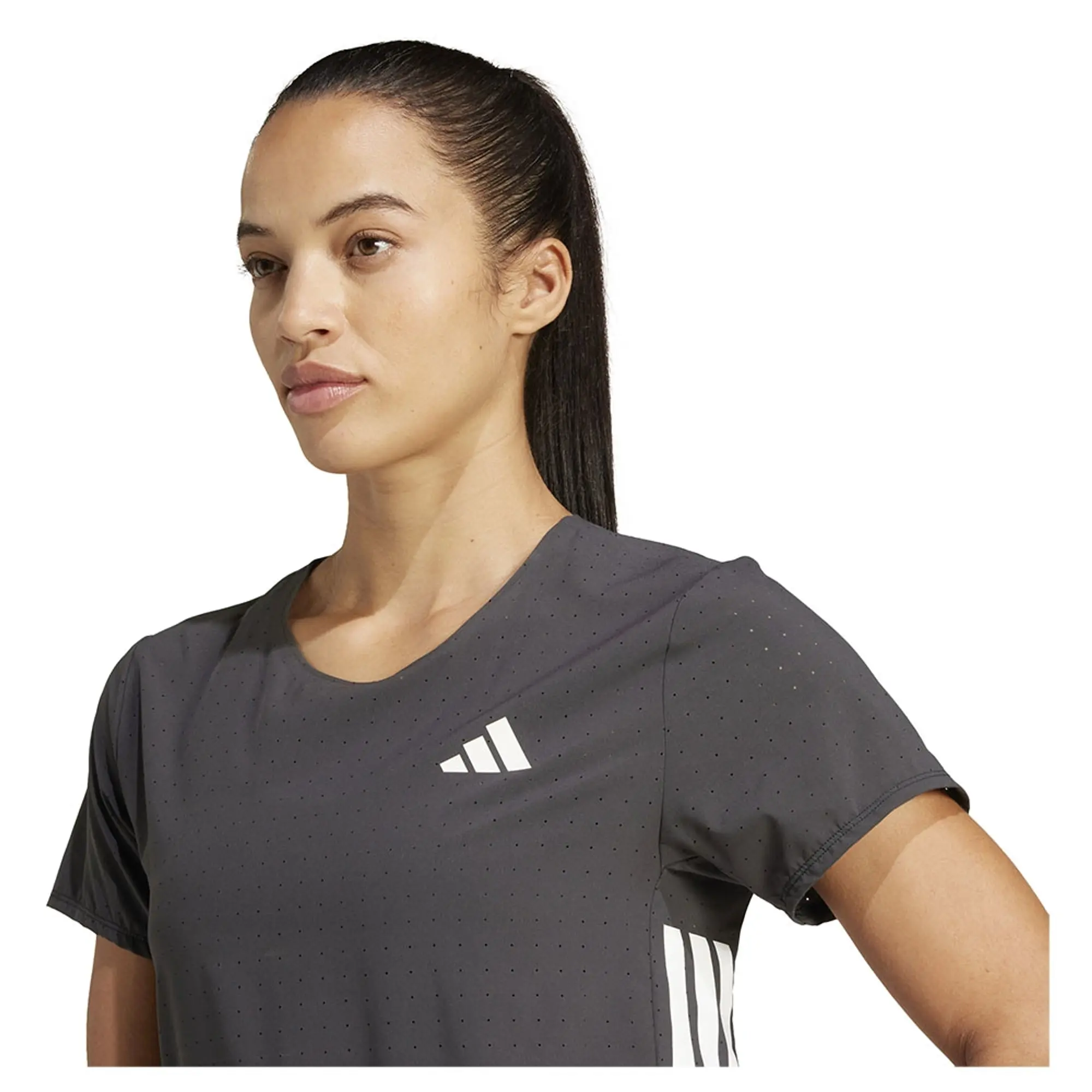 adidas Adizero Running Shirt Women - Black