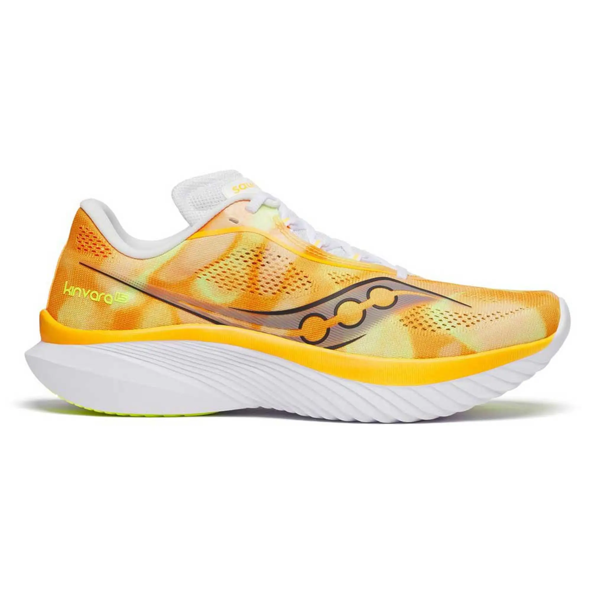 Saucony Kinvara 15 Neutral Running Shoe Men - Orange, White