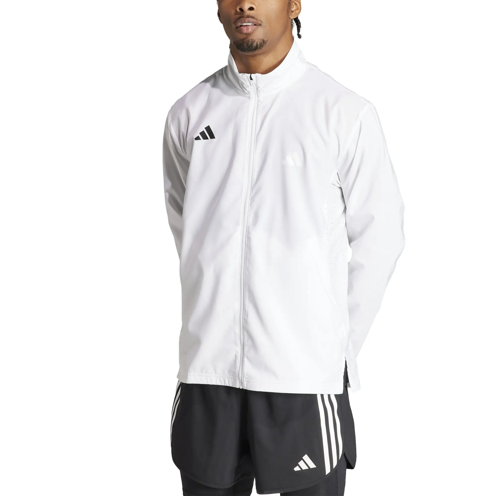 adidas Adizero Essential Running Jacket Men - White