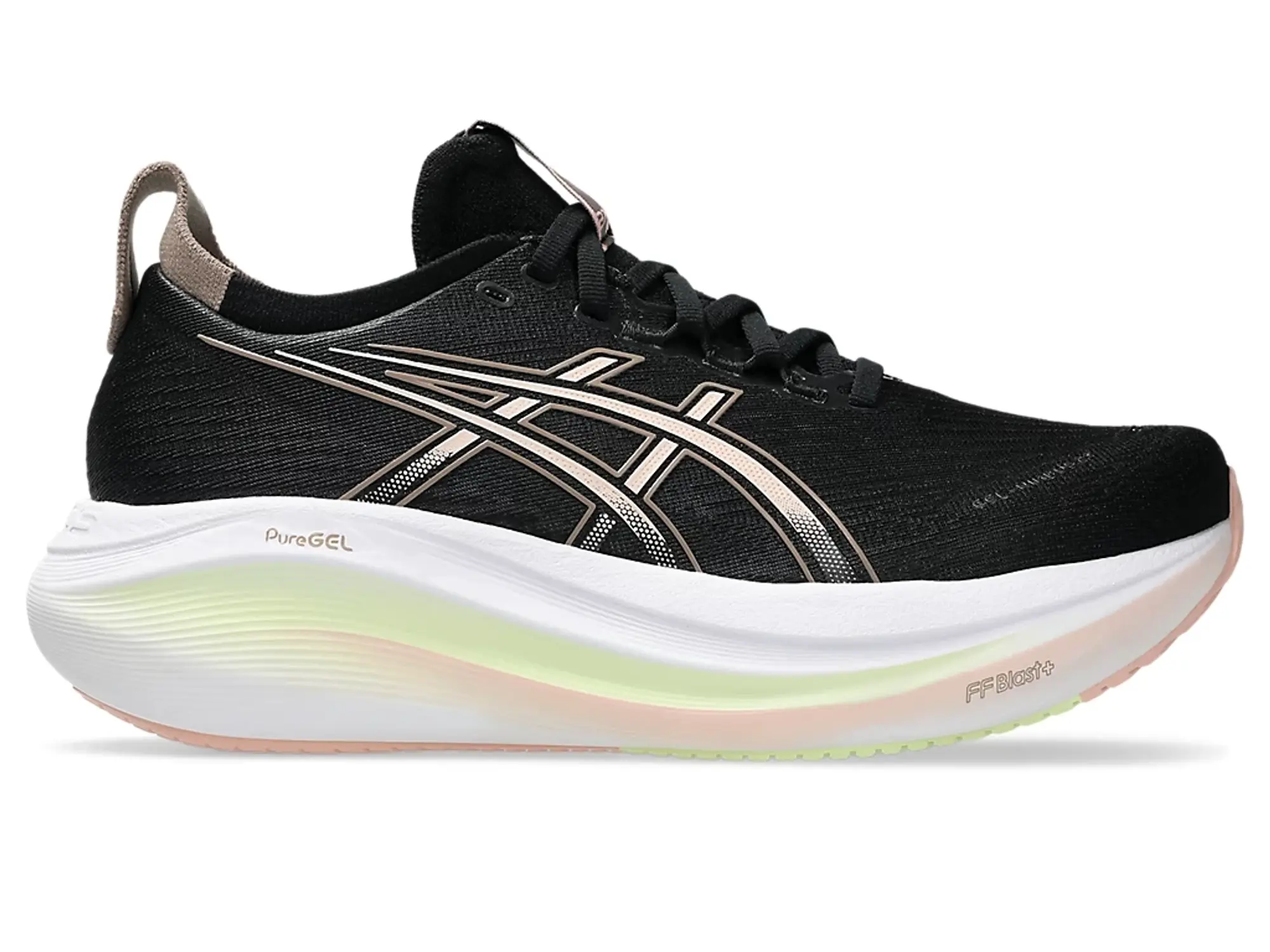 ASICS Gel-Nimbus 27 Neutral Running Shoe Women - Black, Pink