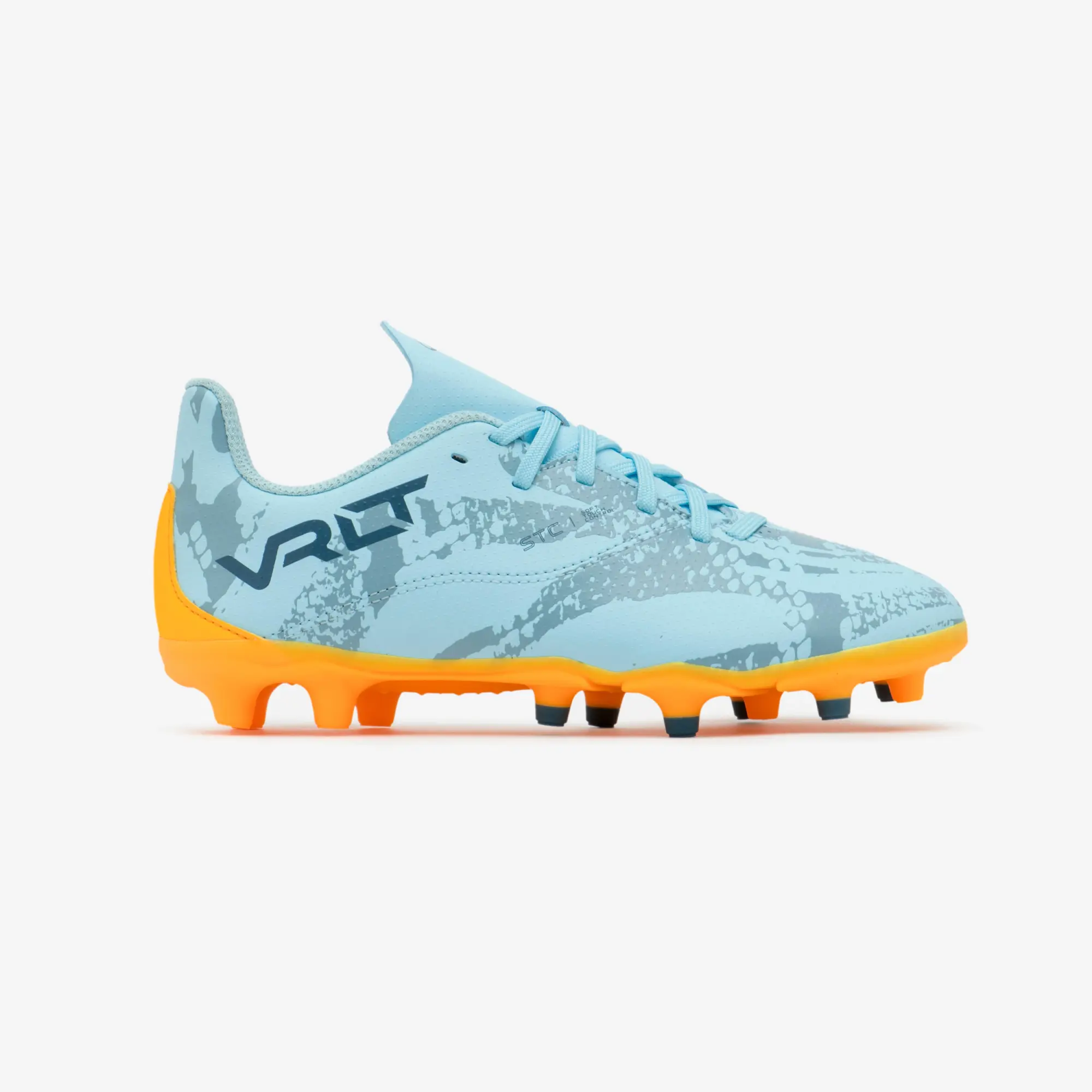 Kipsta Kids' Lace-Up Football Boots Viralto I Fg - Snake