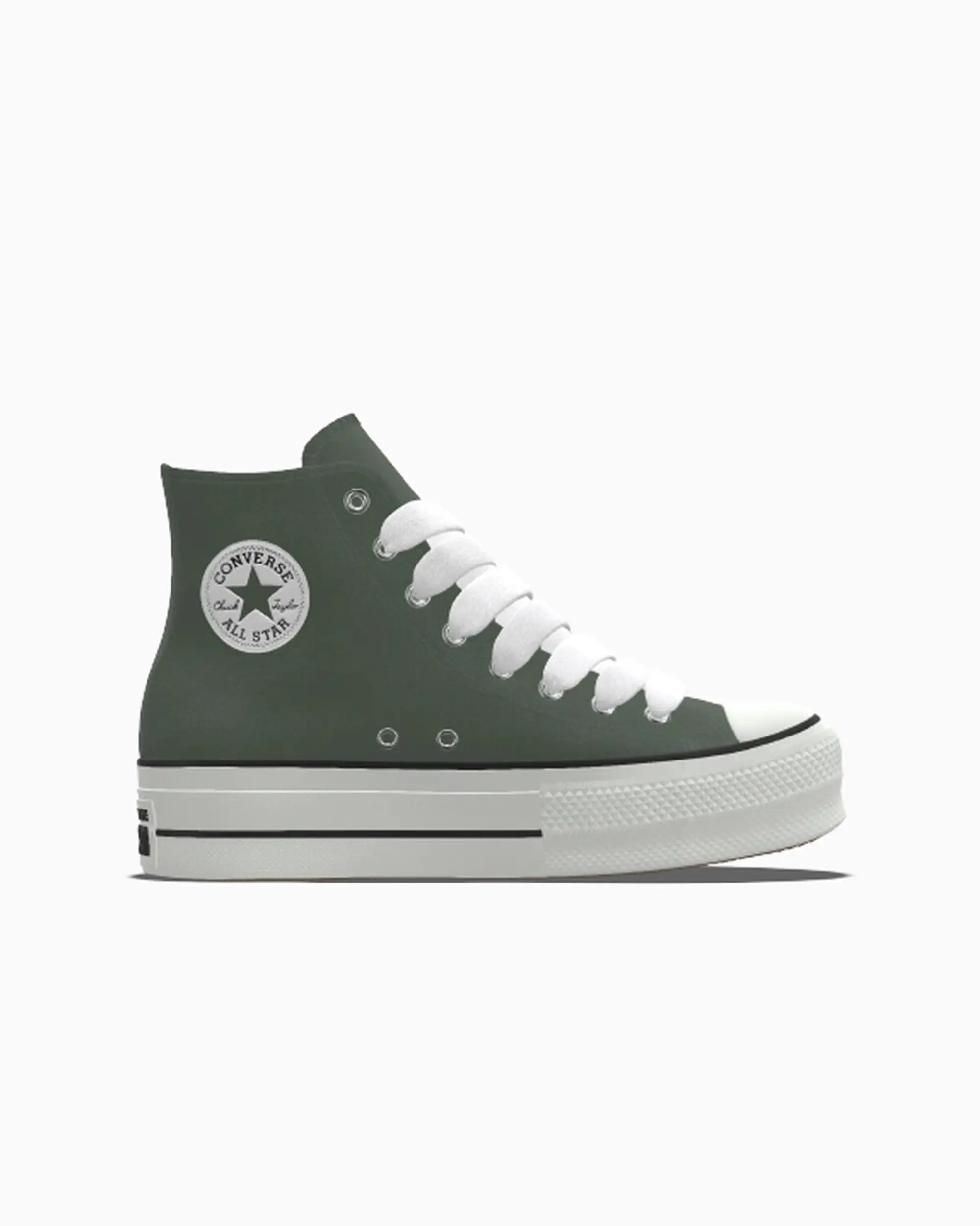 Converse Custom Chuck Taylor All Star Lift Platform By You - Red