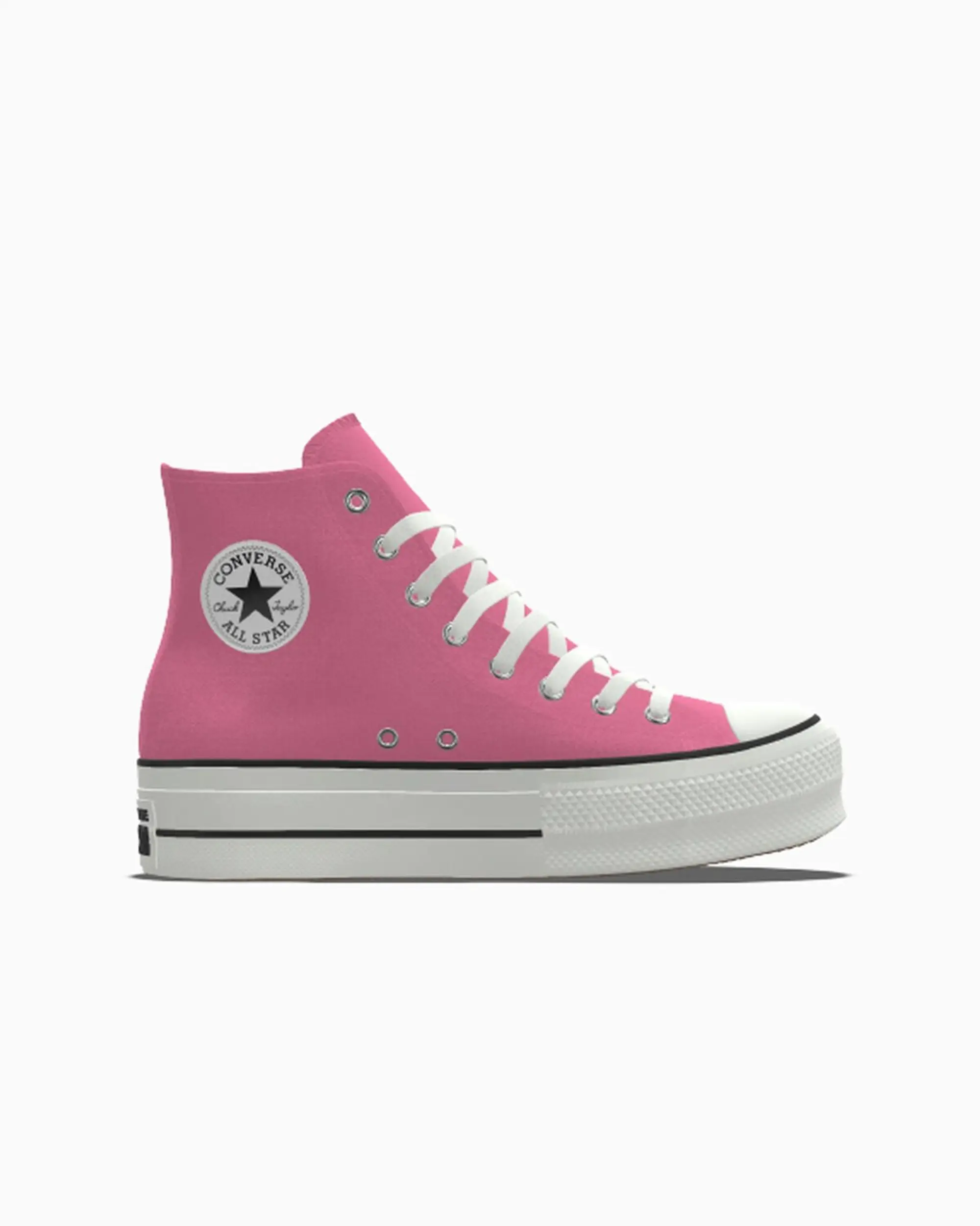 Converse Custom Chuck Taylor All Star Lift Platform By You - Red