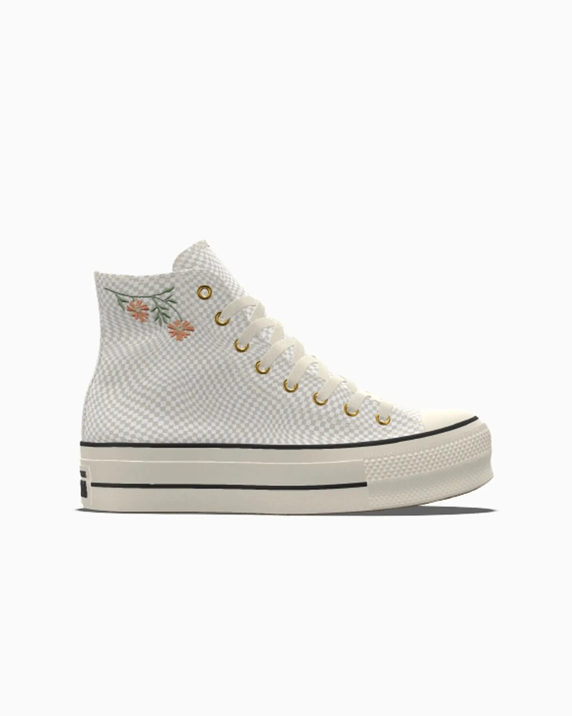 Converse Custom Chuck Taylor All Star Lift Platform By You - Red