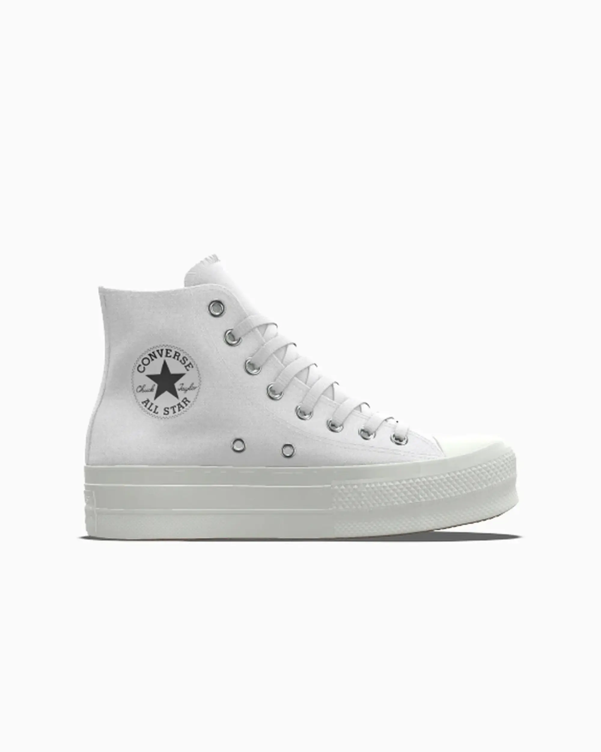 Converse Custom Chuck Taylor All Star Lift Platform By You - Red