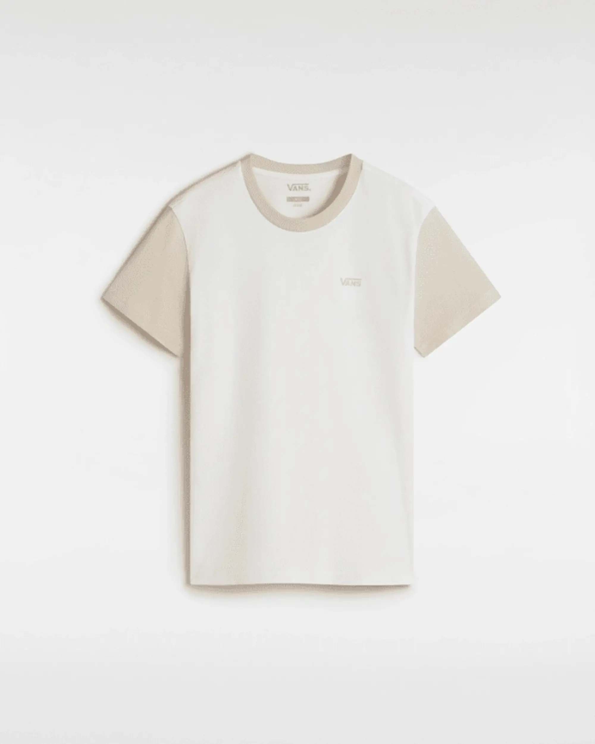 Vans - Colorblock T-Shirt, Woman, Beige