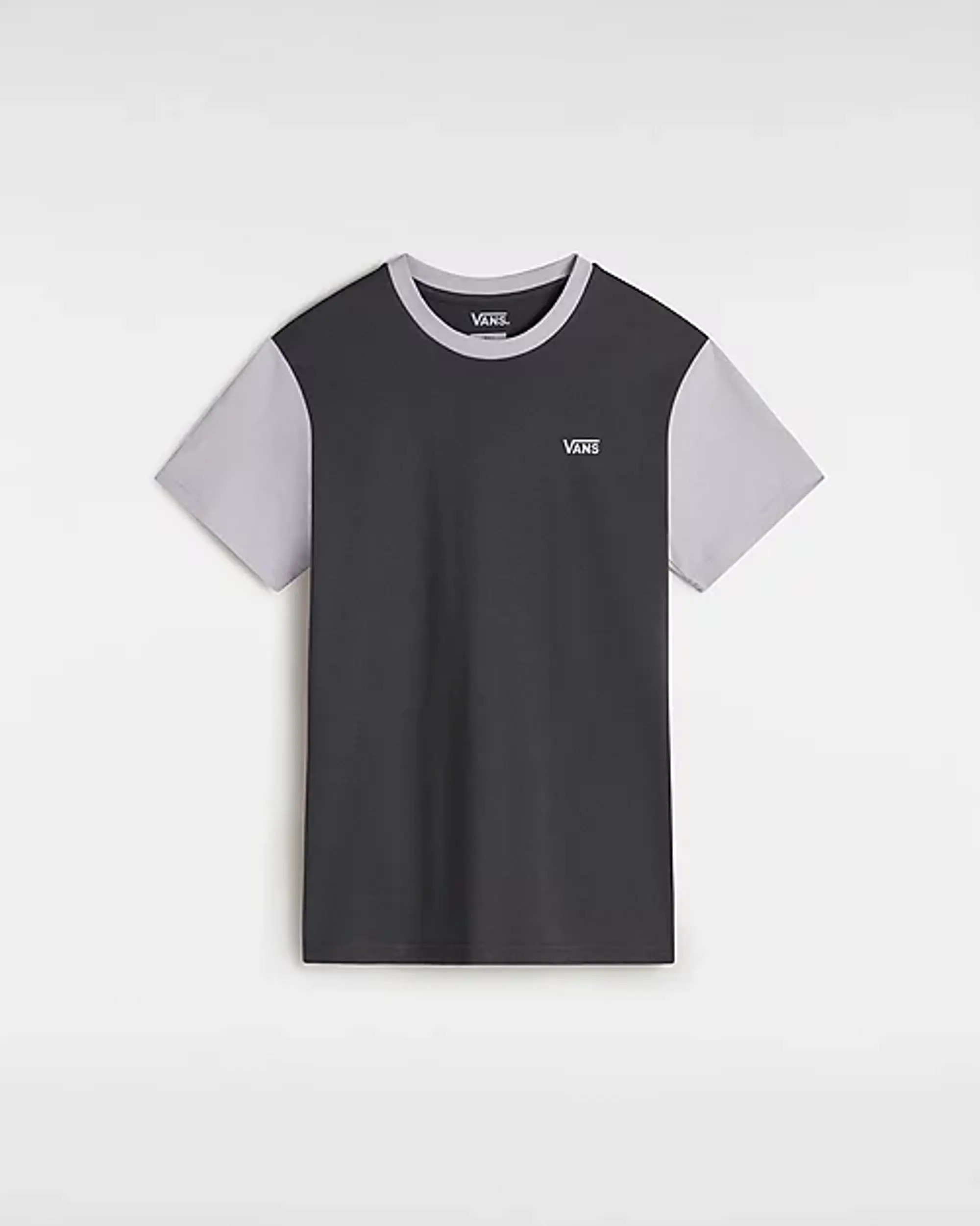 Vans Colorblock T-Shirt (Asphalt/Evening) Women Grey