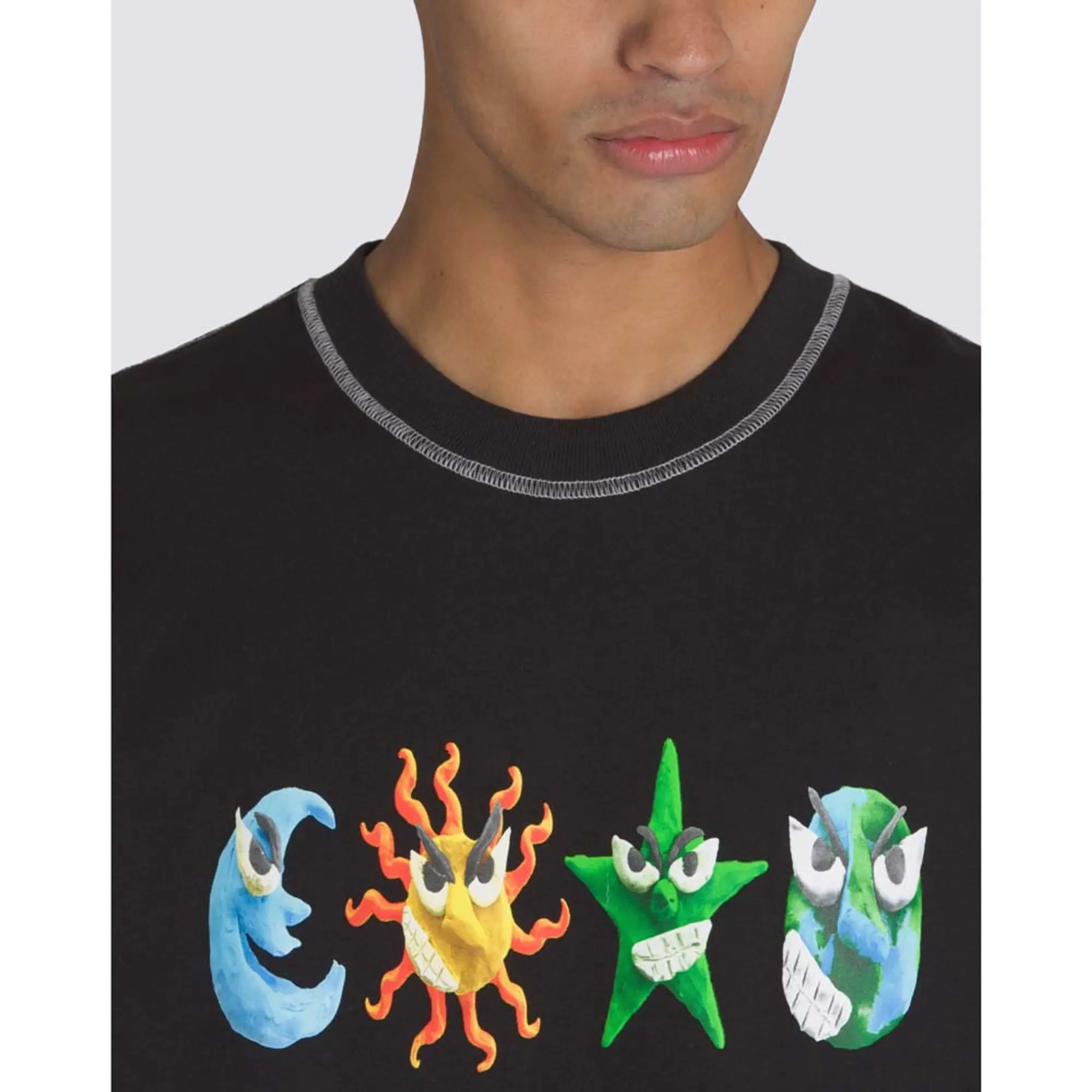 Vans - Skate Clay T-Shirt, Man, Black