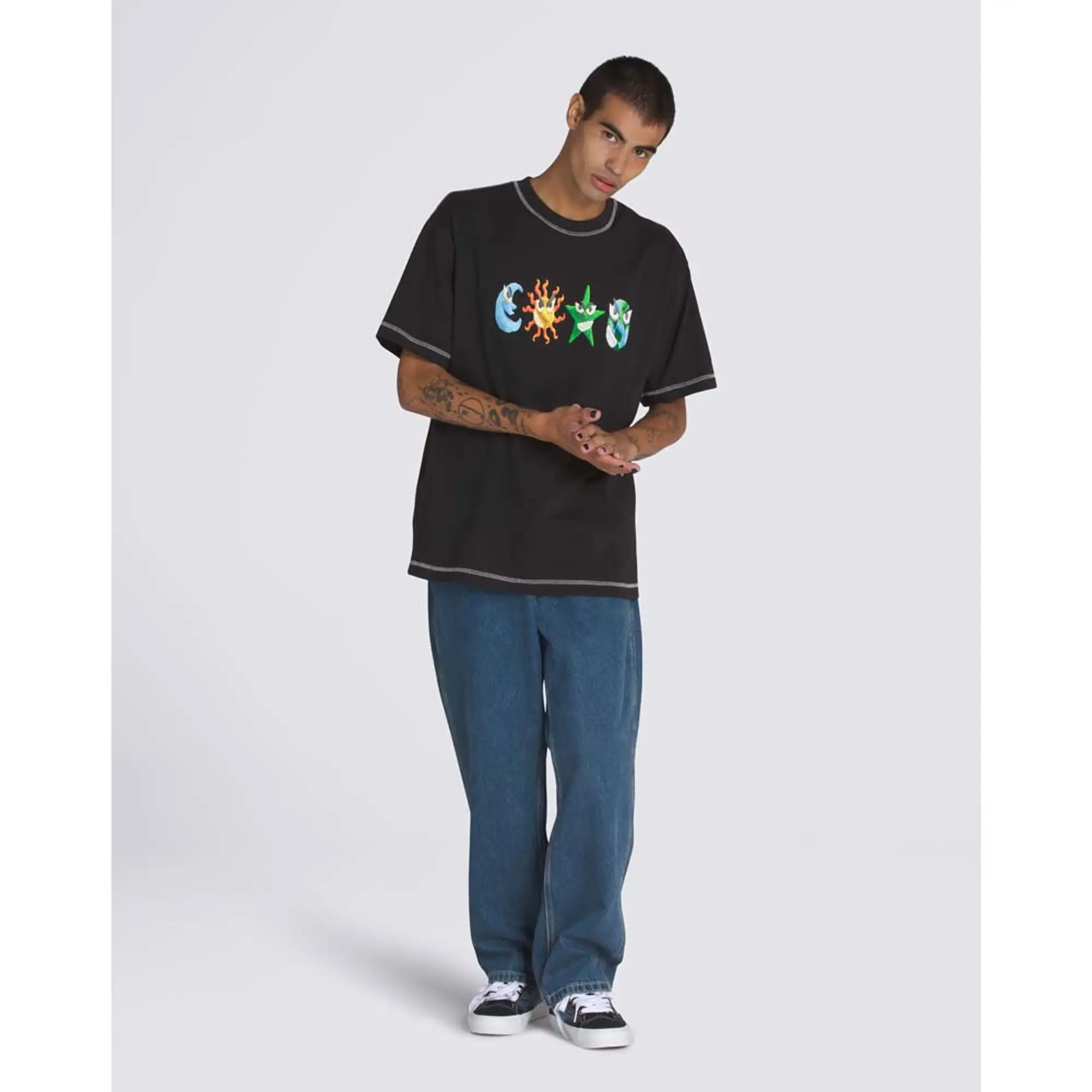Vans - Skate Clay T-Shirt, Man, Black