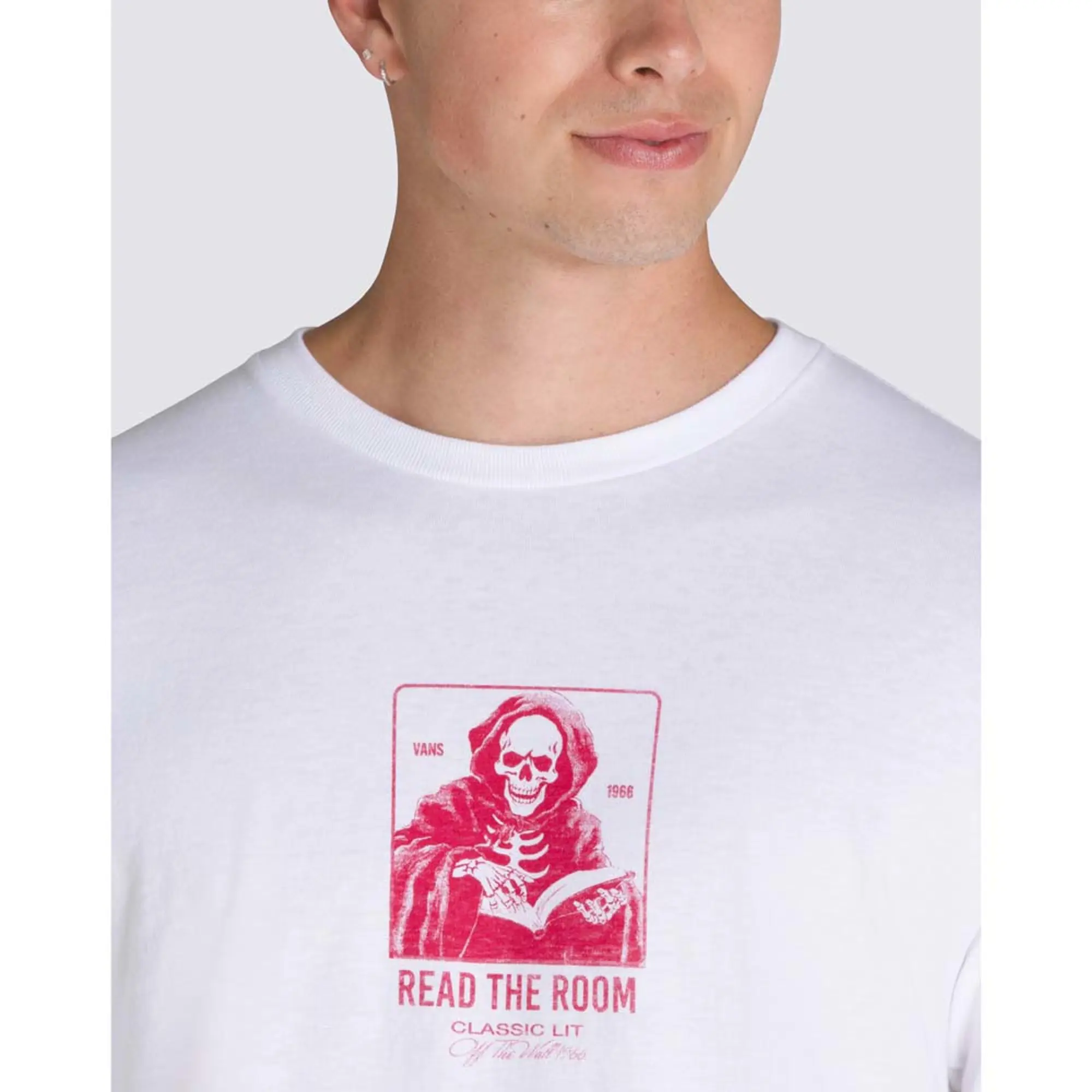 Vans - Read The Room T-Shirt, Man, White