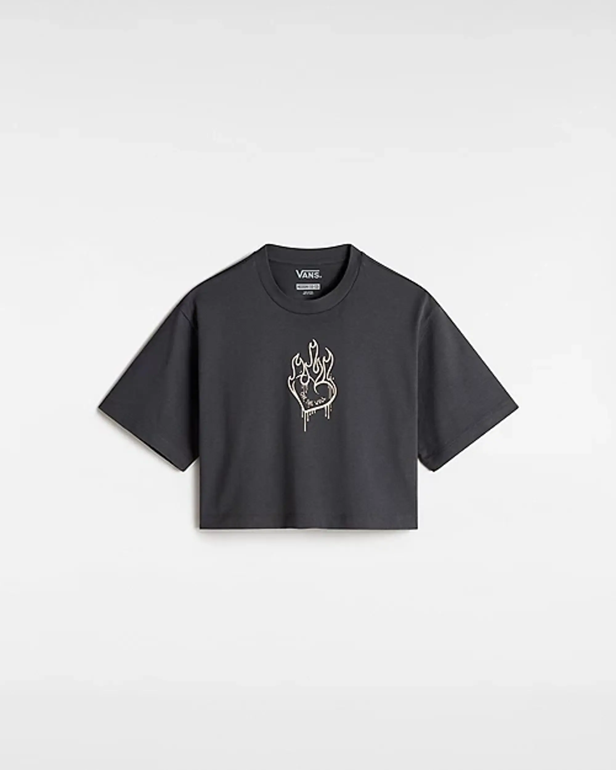 Vans - Kids Fire In Your Heart T-Shirt (8-14 Years), Grey