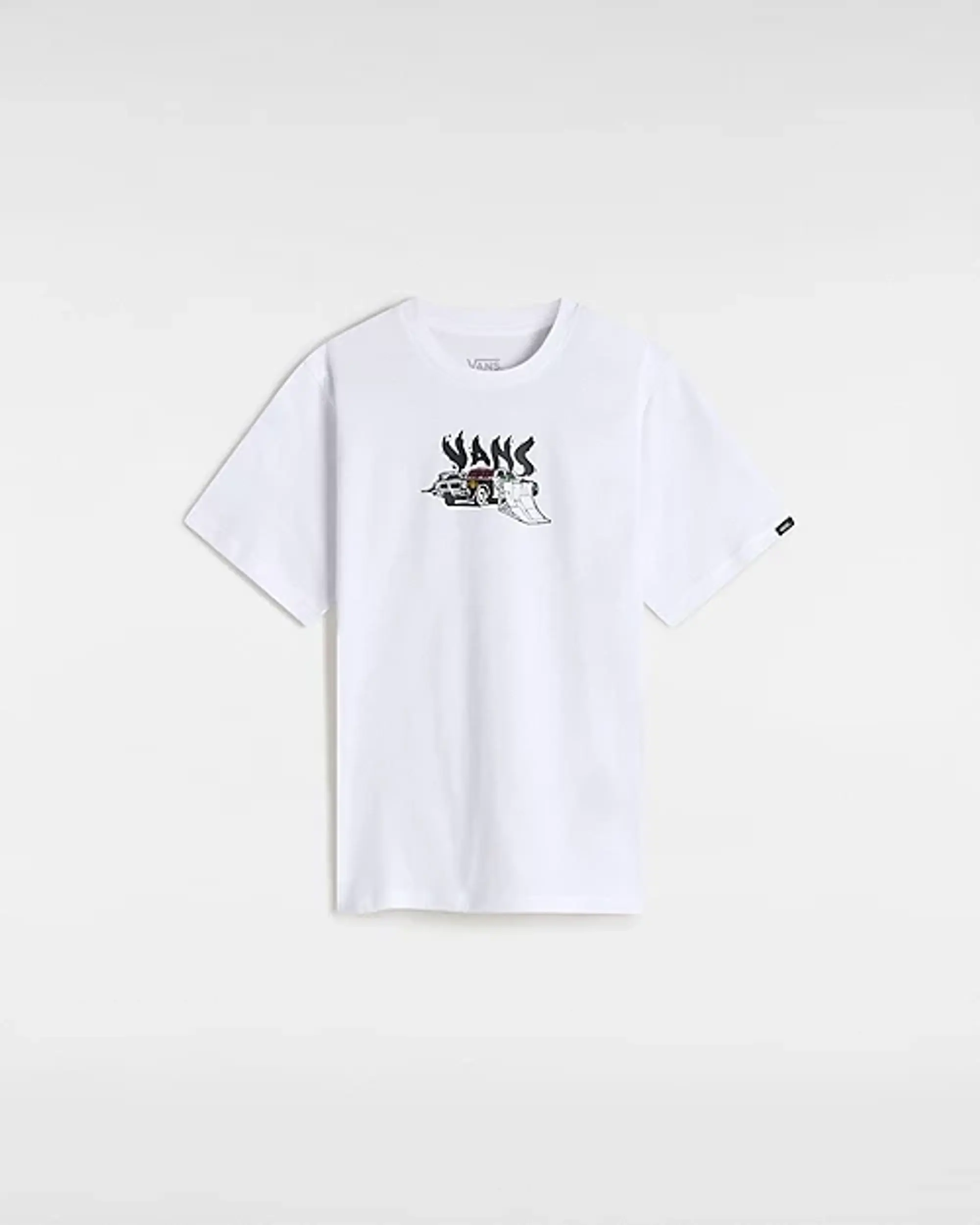 Vans Kids Copout T-Shirt (8-14 Years) (White) Boys White