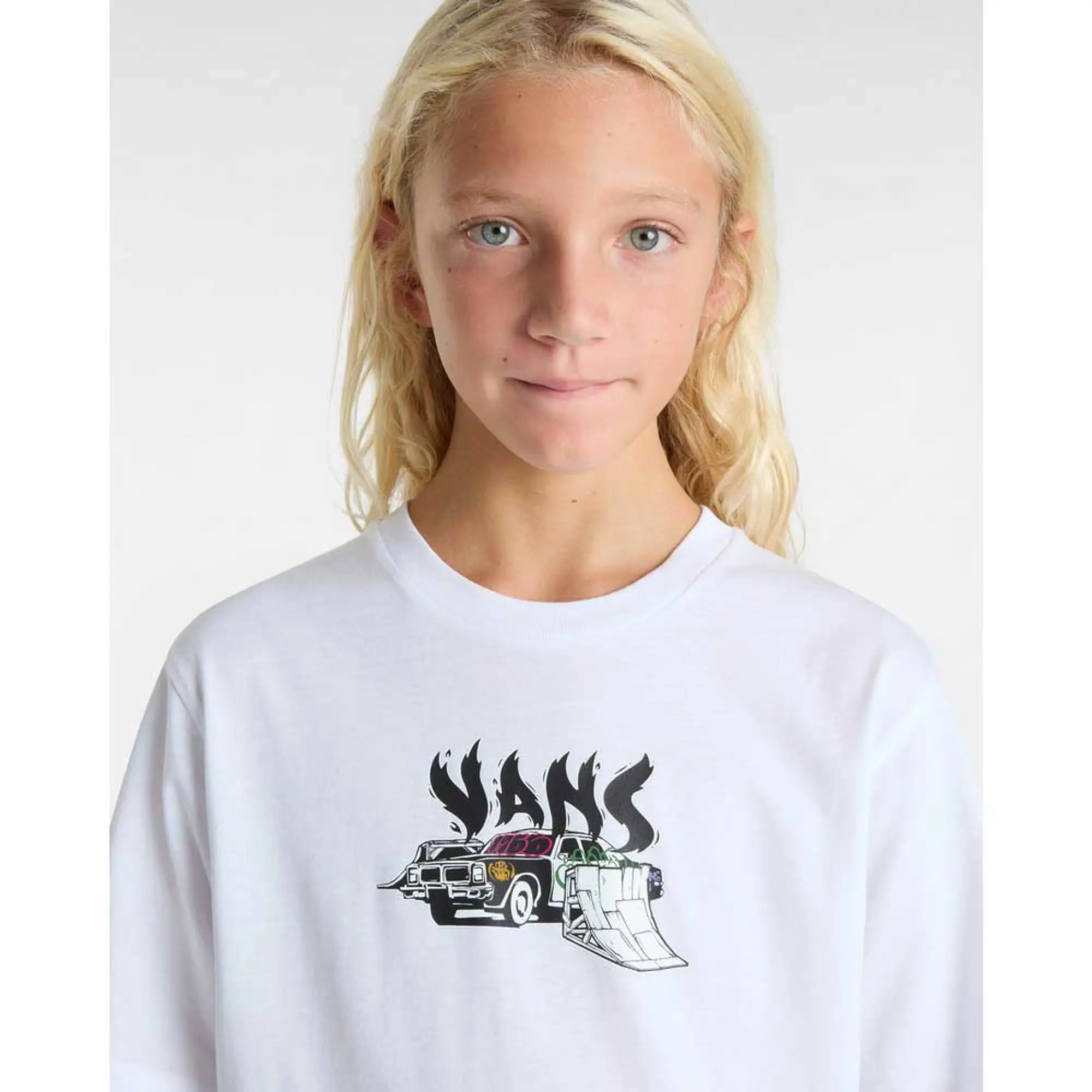 Vans - Kids Copout T-Shirt (8-14 Years), White