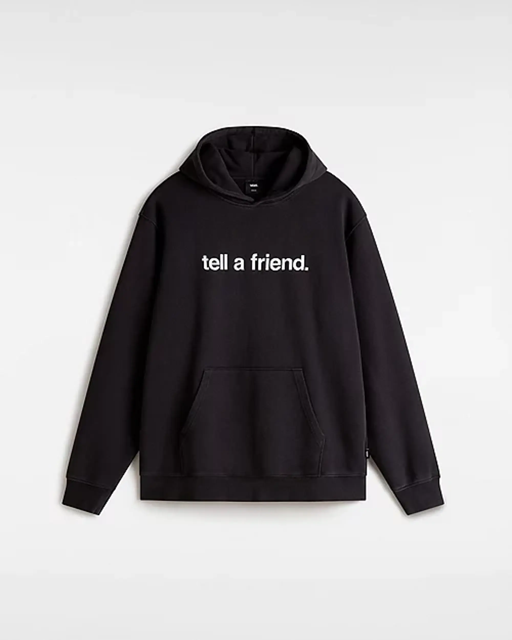 Vans Tell A Friend Crew Pullover Hoodie (Black) Men Black