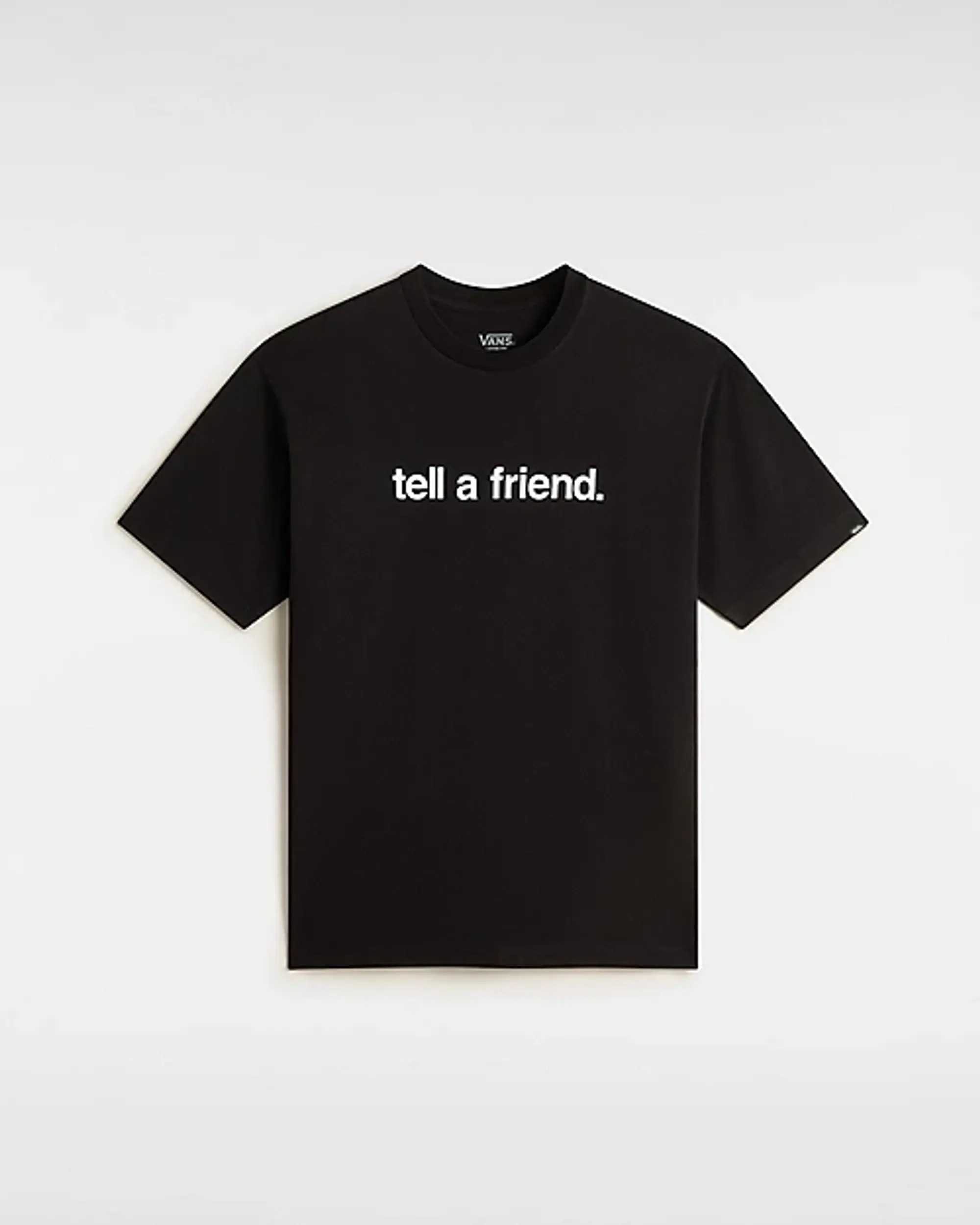 Vans Tell A Friend T-Shirt (Black) Men Black