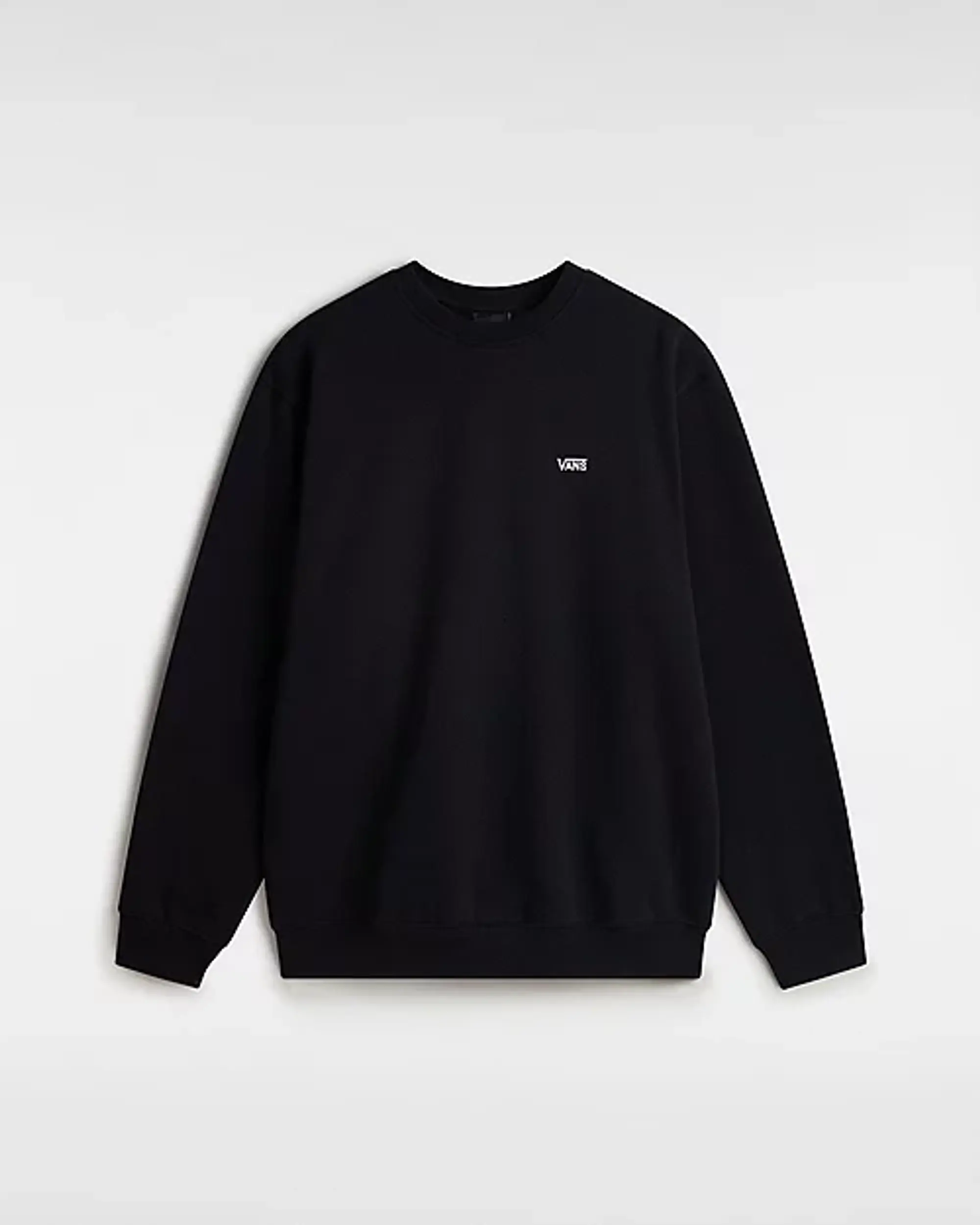 Vans Left Chest Embroidered Logo Sweatshirt (Black) Men Black