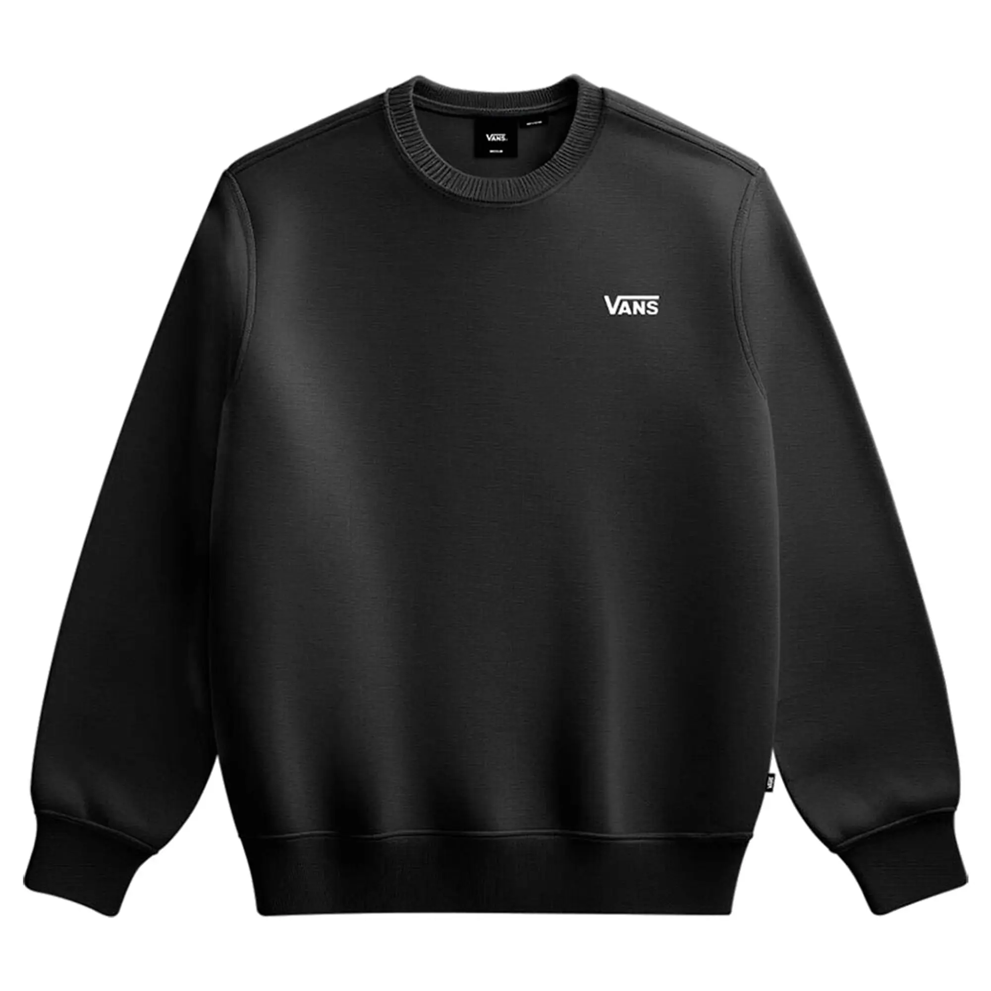 Vans - Left Chest Logo Sweatshirt, Man, Black