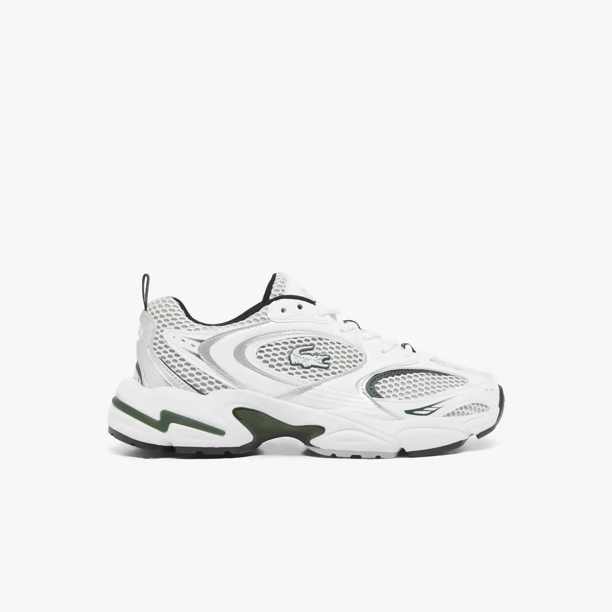 Lacoste Women's Storm 96 2K Sneakers - White & Dark Green