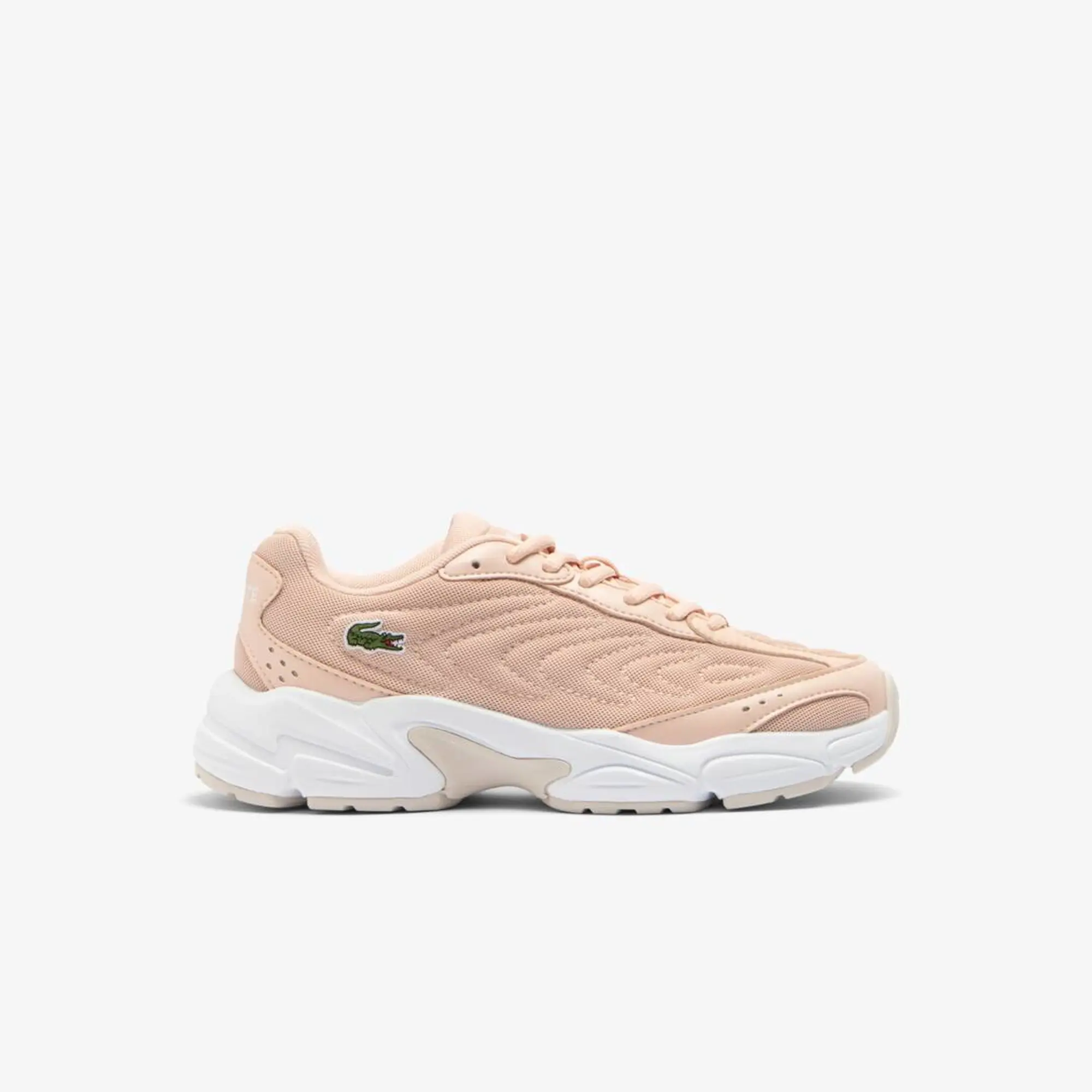 Lacoste Women's Storm 96 2K Lite Sneakers - Light Pink & White