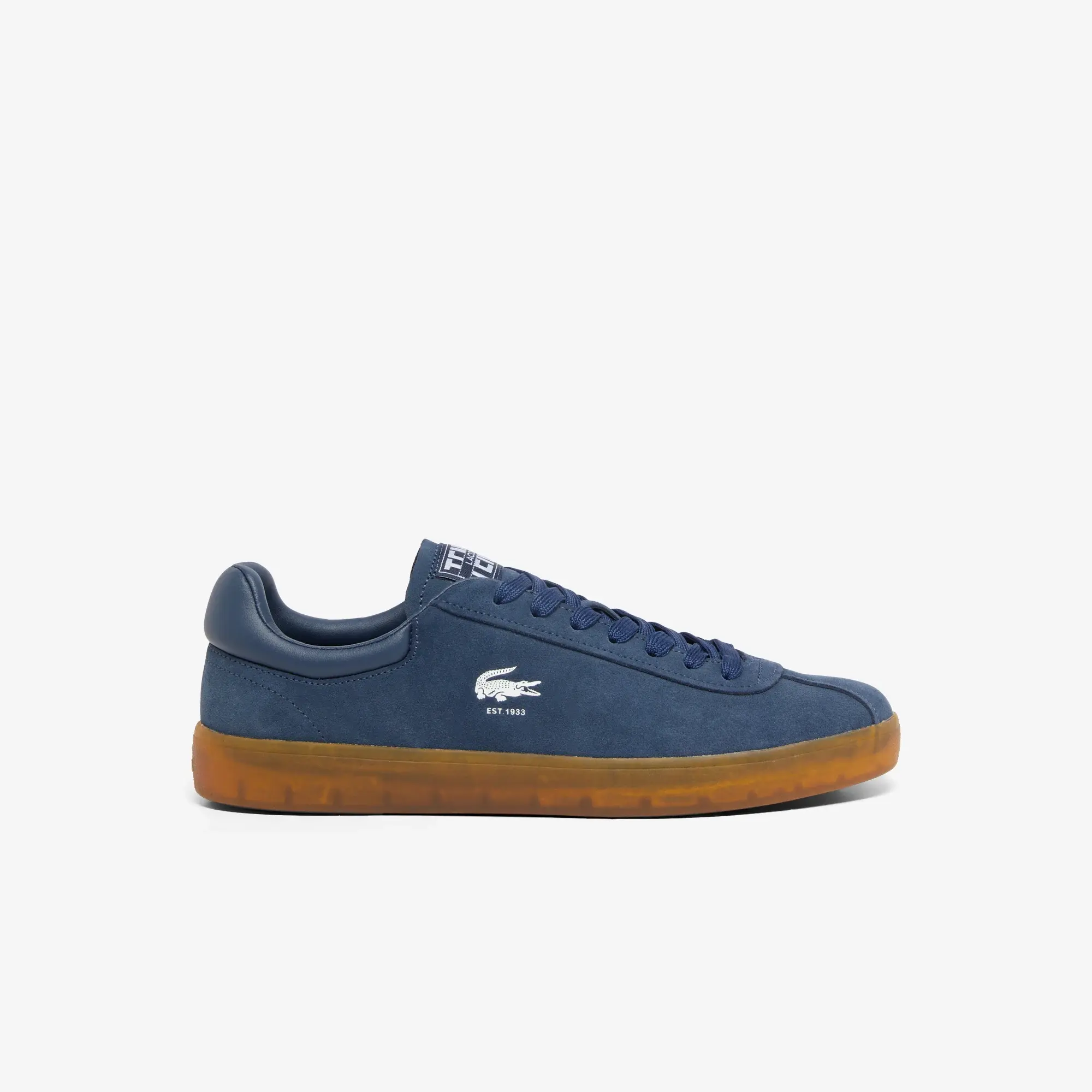 Lacoste Men's Baseshot Suede Sneakers - Navy / Gum